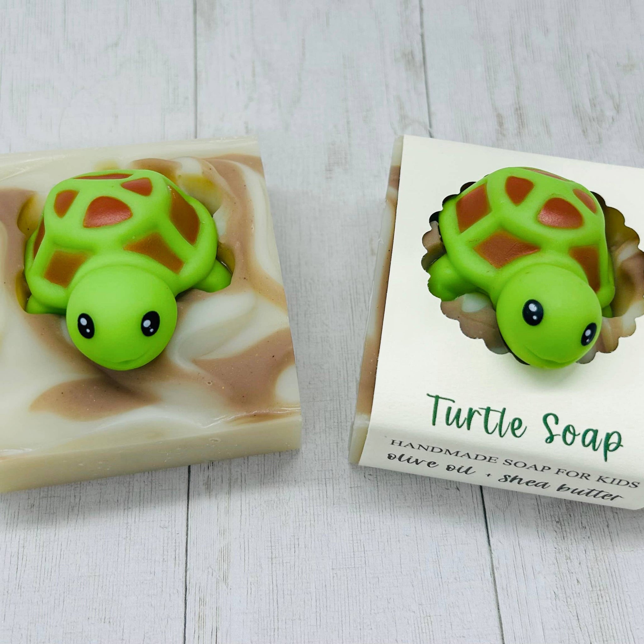 Handmade Soap Bar for Kids - TURTLE