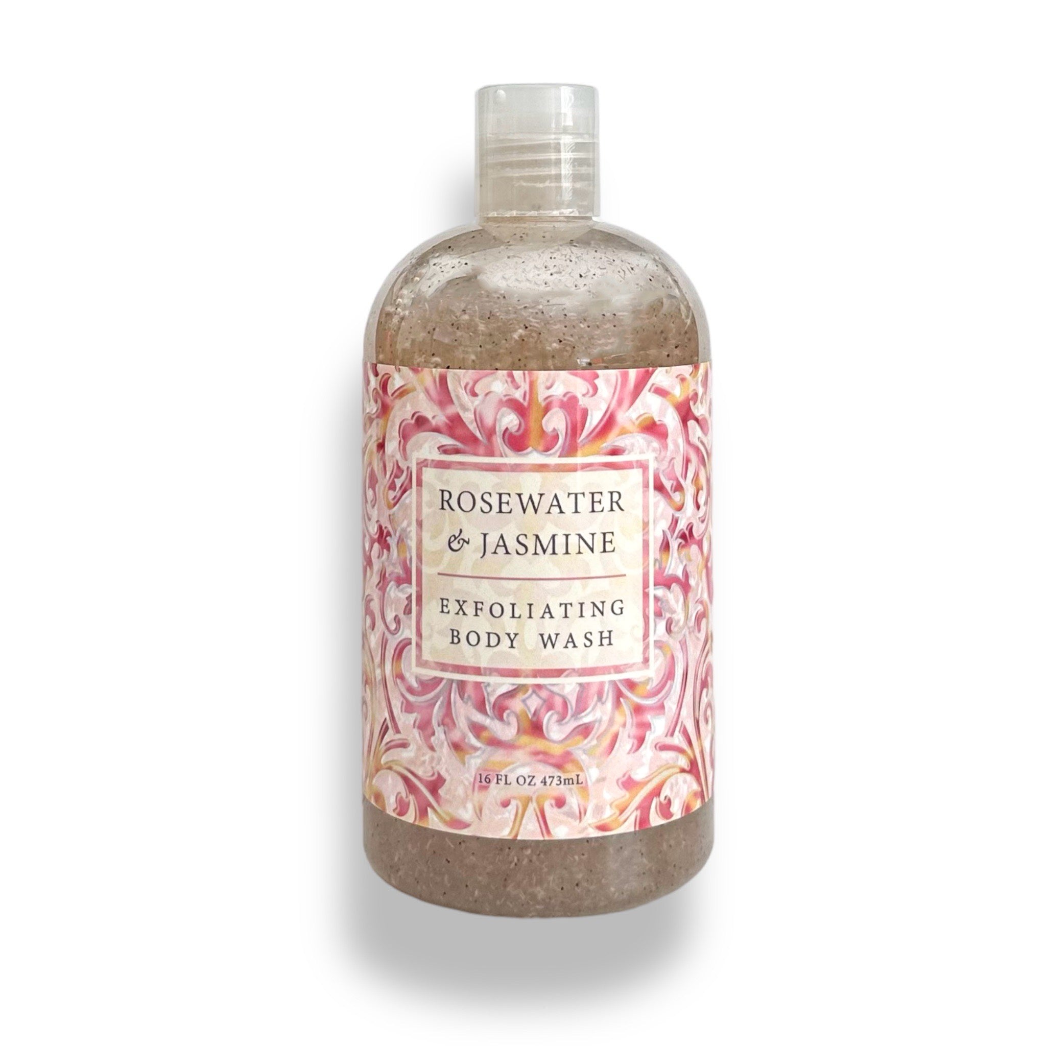 Greenwich Bay Trading Company ROSEWATER & JASMINE Exfoliating Body Wash