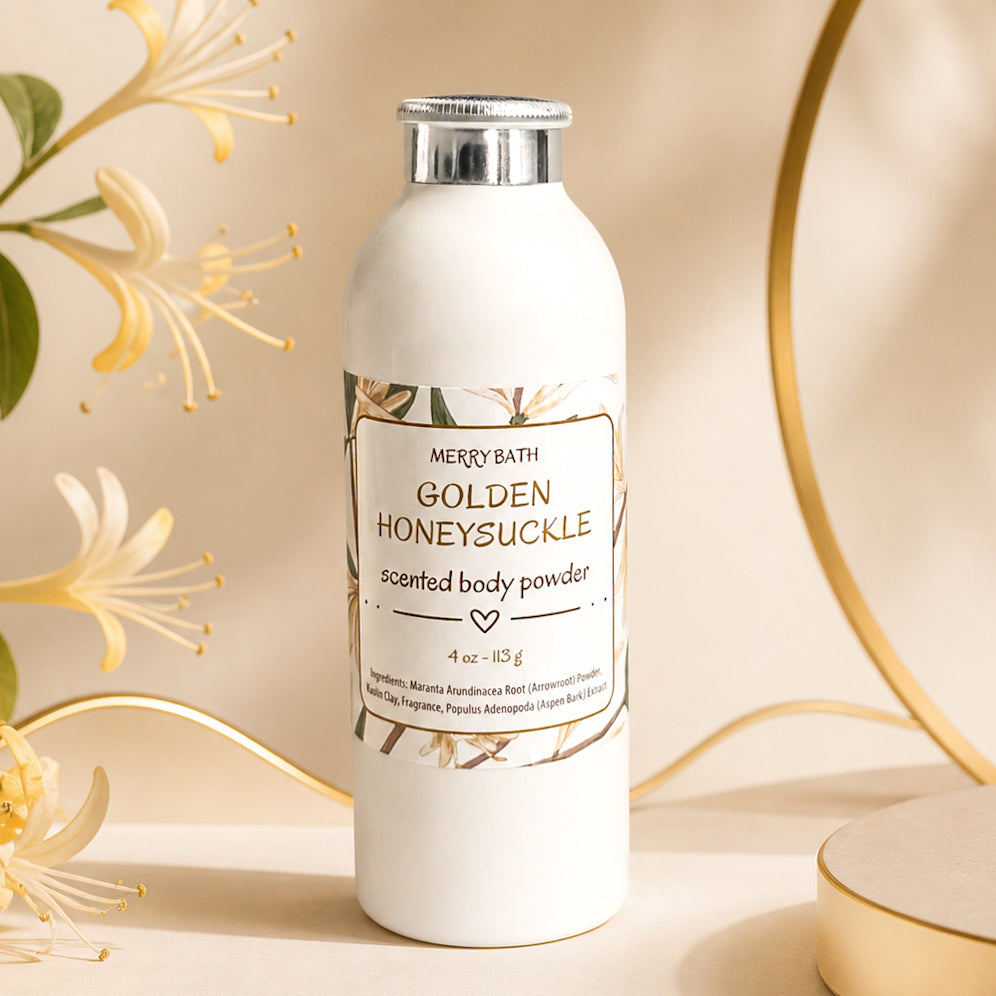 Natural Dusting Powder - GOLDEN HONEYSUCKLE