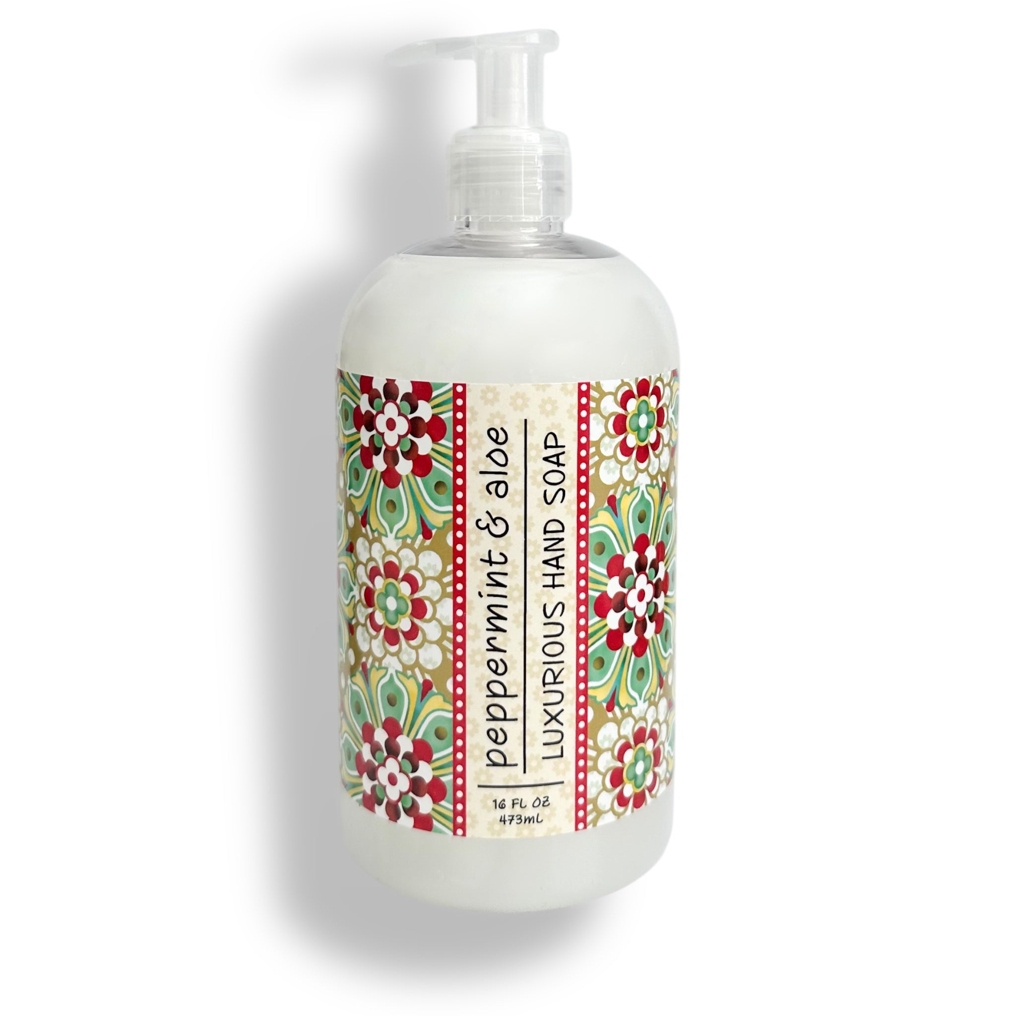 PEPPERMINT & ALOE Hand Soap - Greenwich Bay Trading Company 