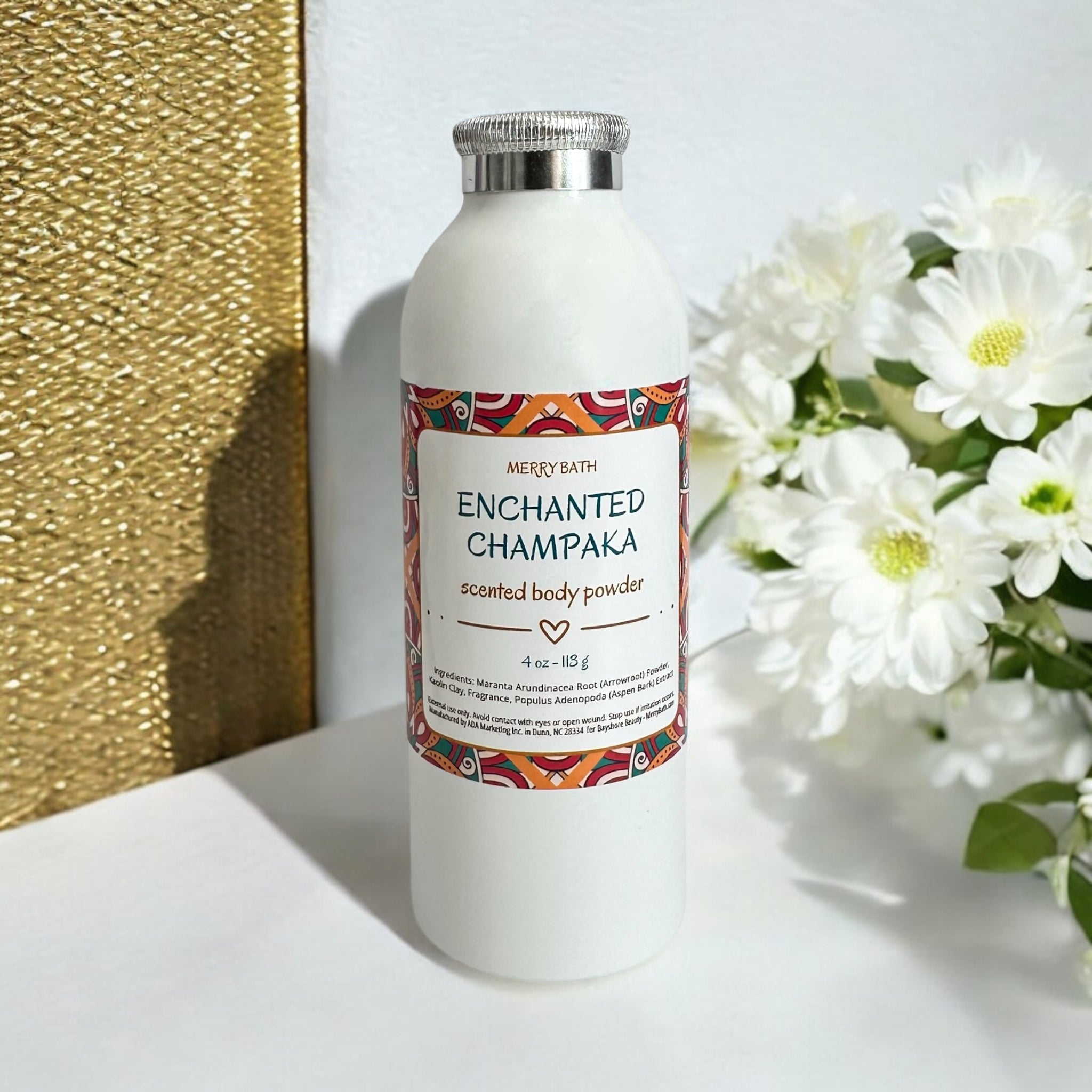 Natural Dusting Powder - ENCHANTED CHAMPAKA