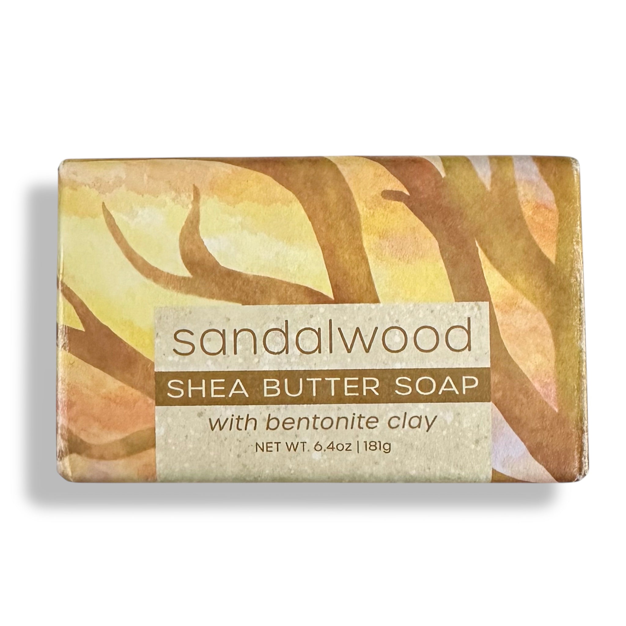 SANDALWOOD Soap With Bentonite Clay