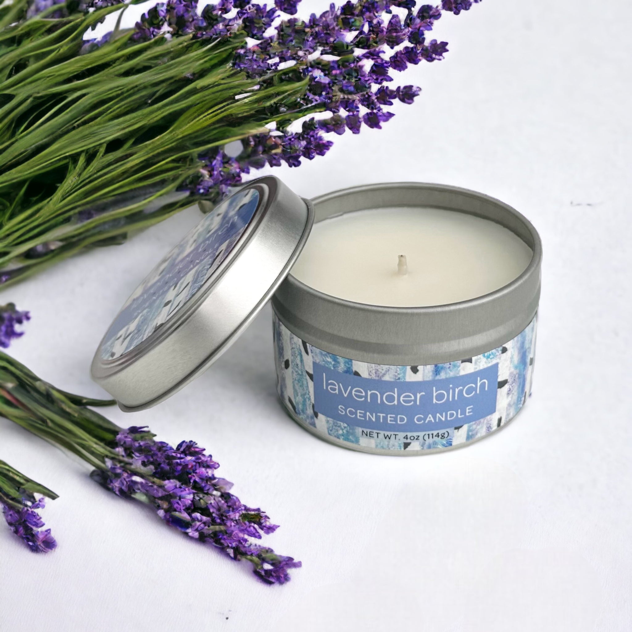 Lavender Birch Candle