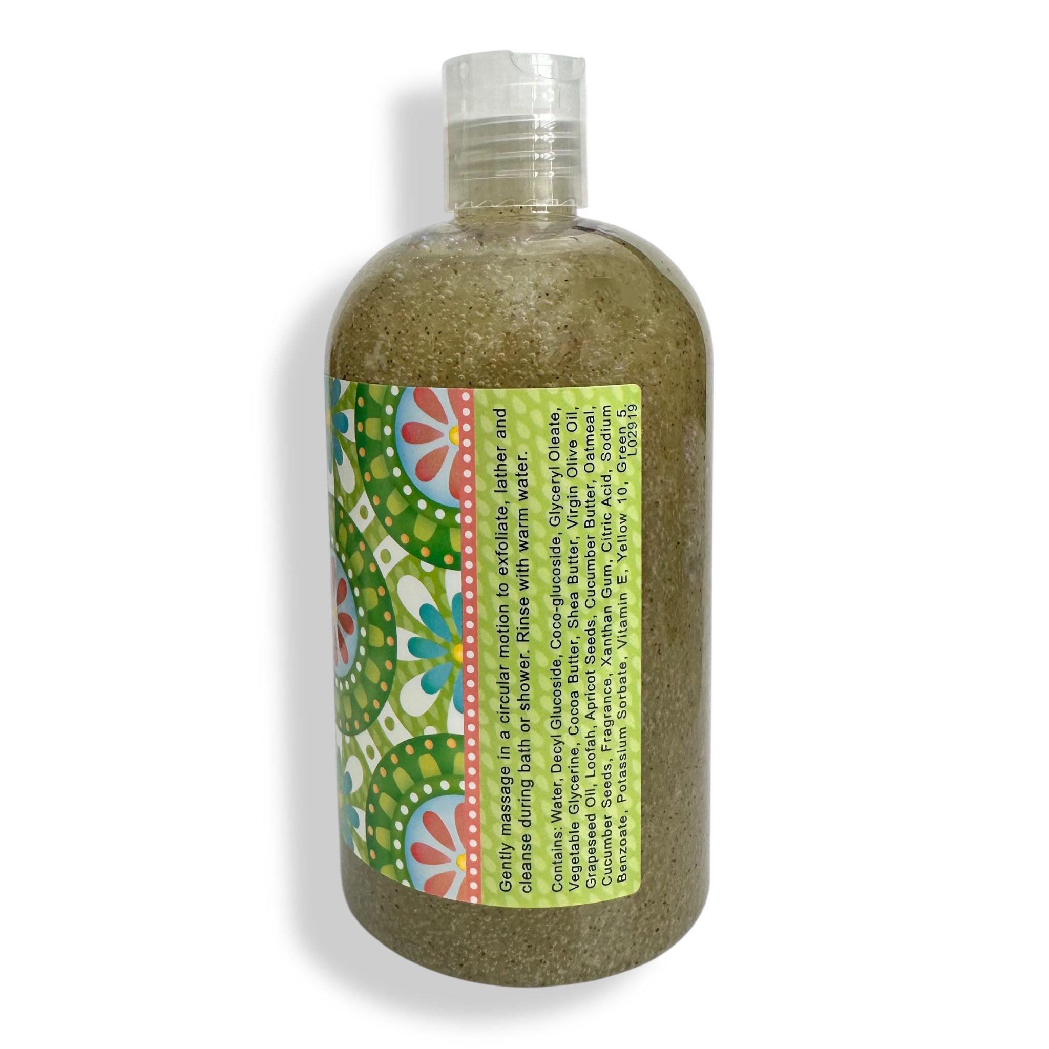 CUCUMBER & FREESIA Exfoliating Body Wash