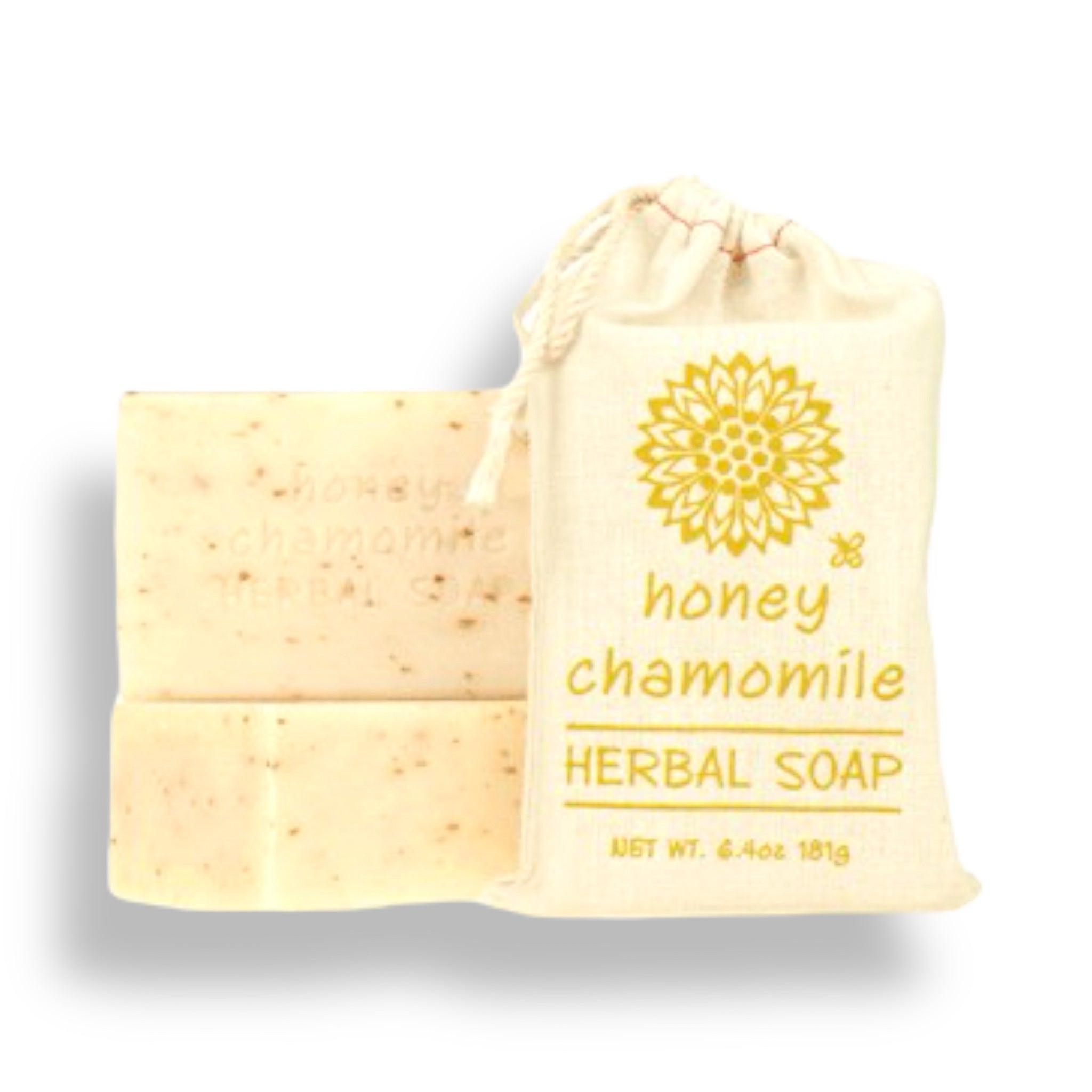 Honey Chamomile Exfoliating Soap - Herbal Collection