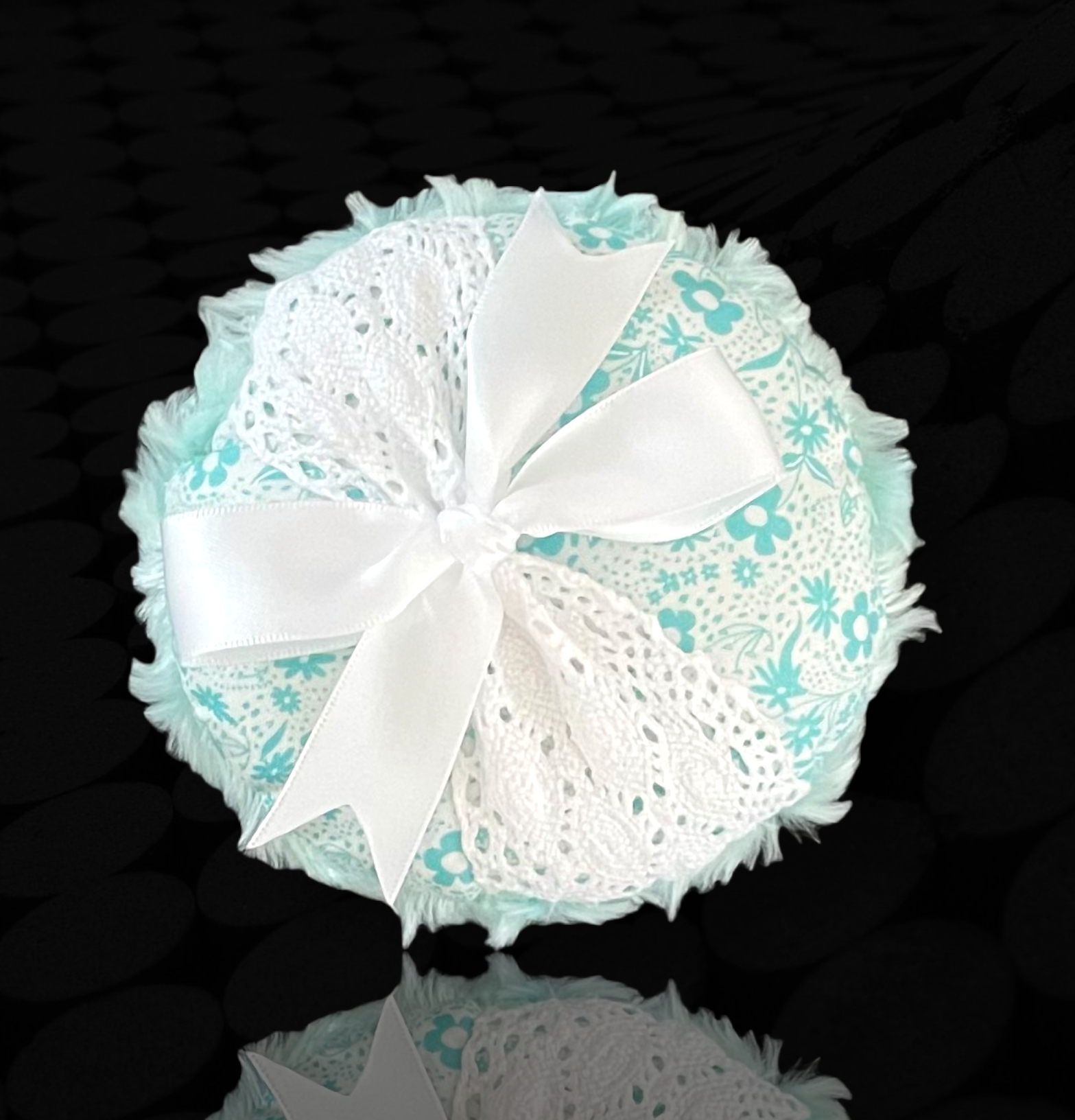 Azure Bloom Powder Puff