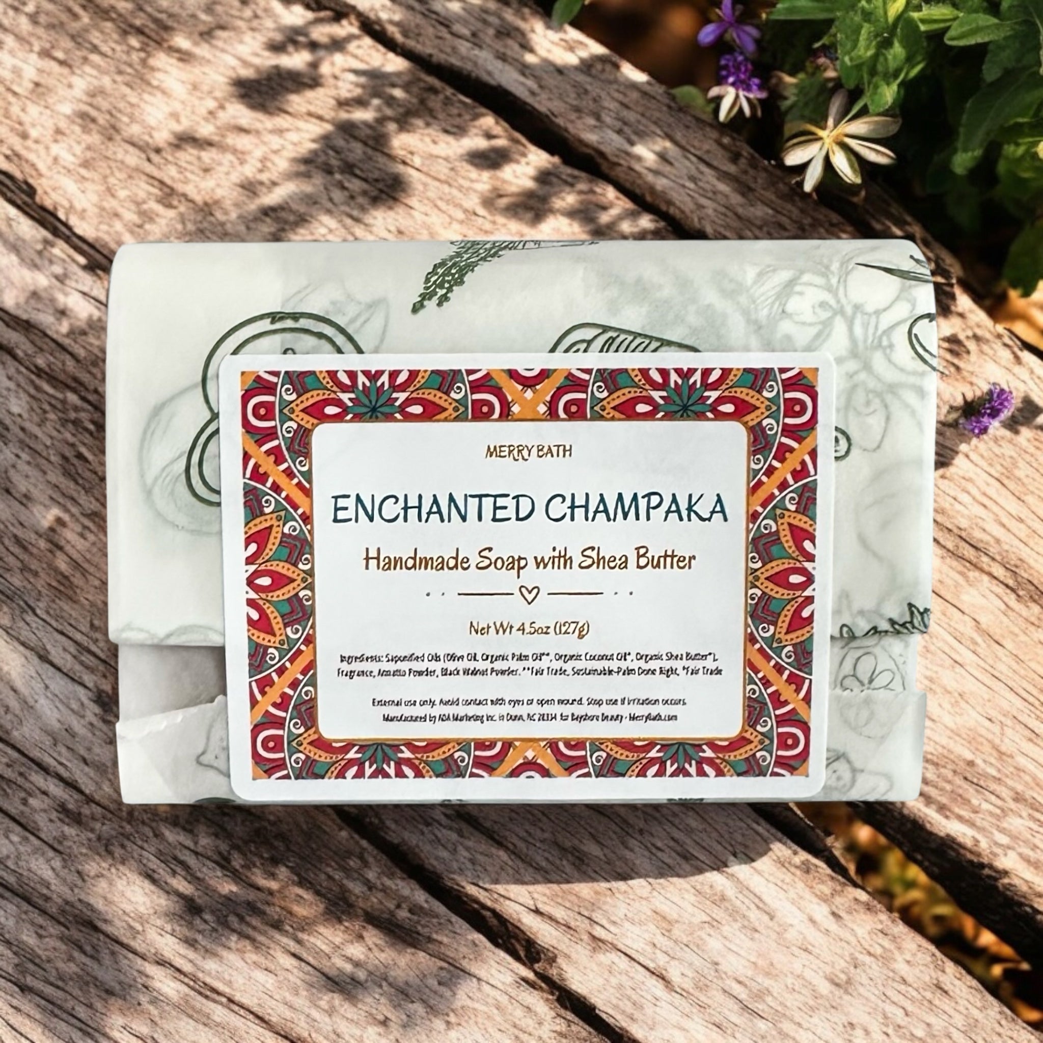 ENCHANTED CHAMPAKA Shea Butter Soap