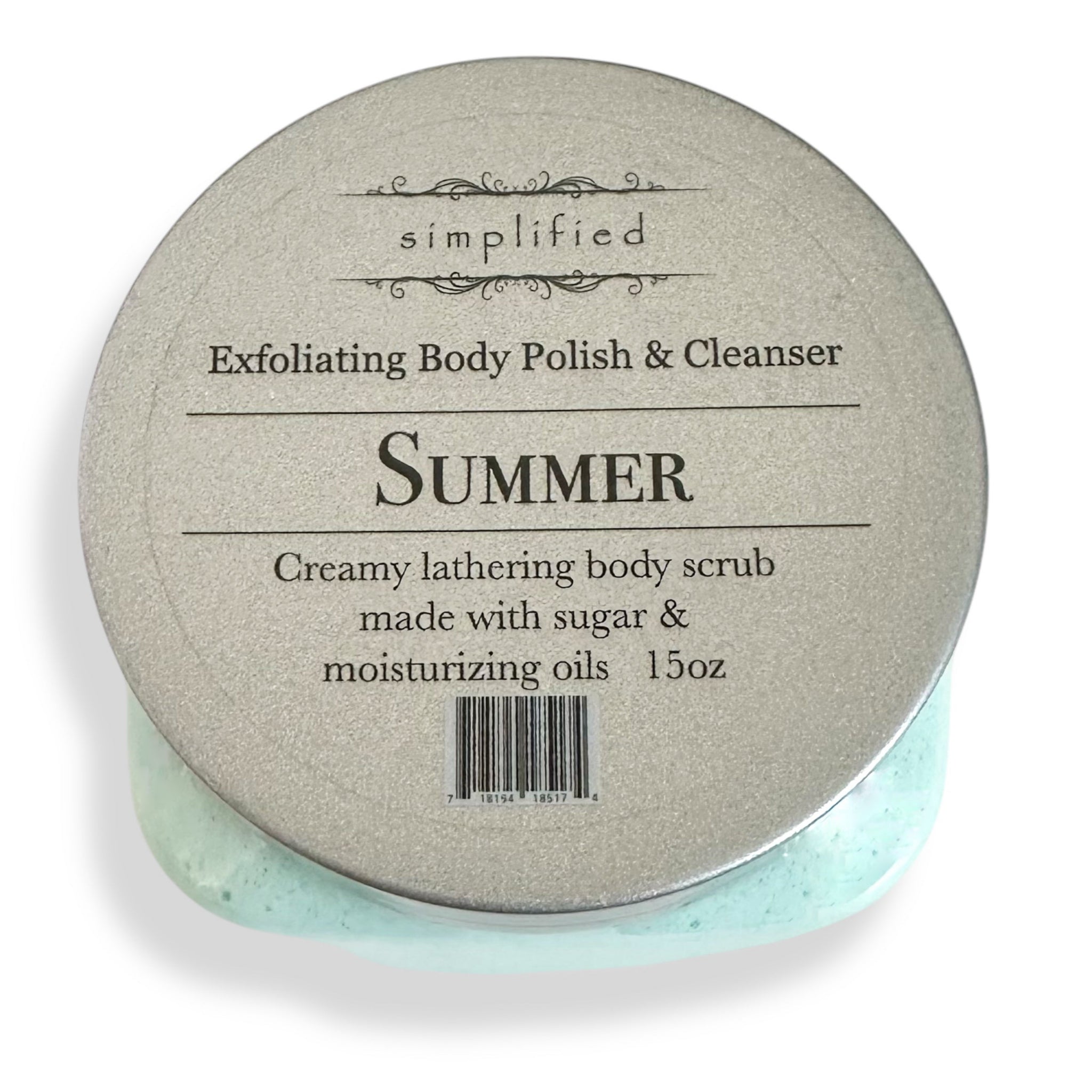 Exfoliating Body Polish and Cleanser by Simplified Soap