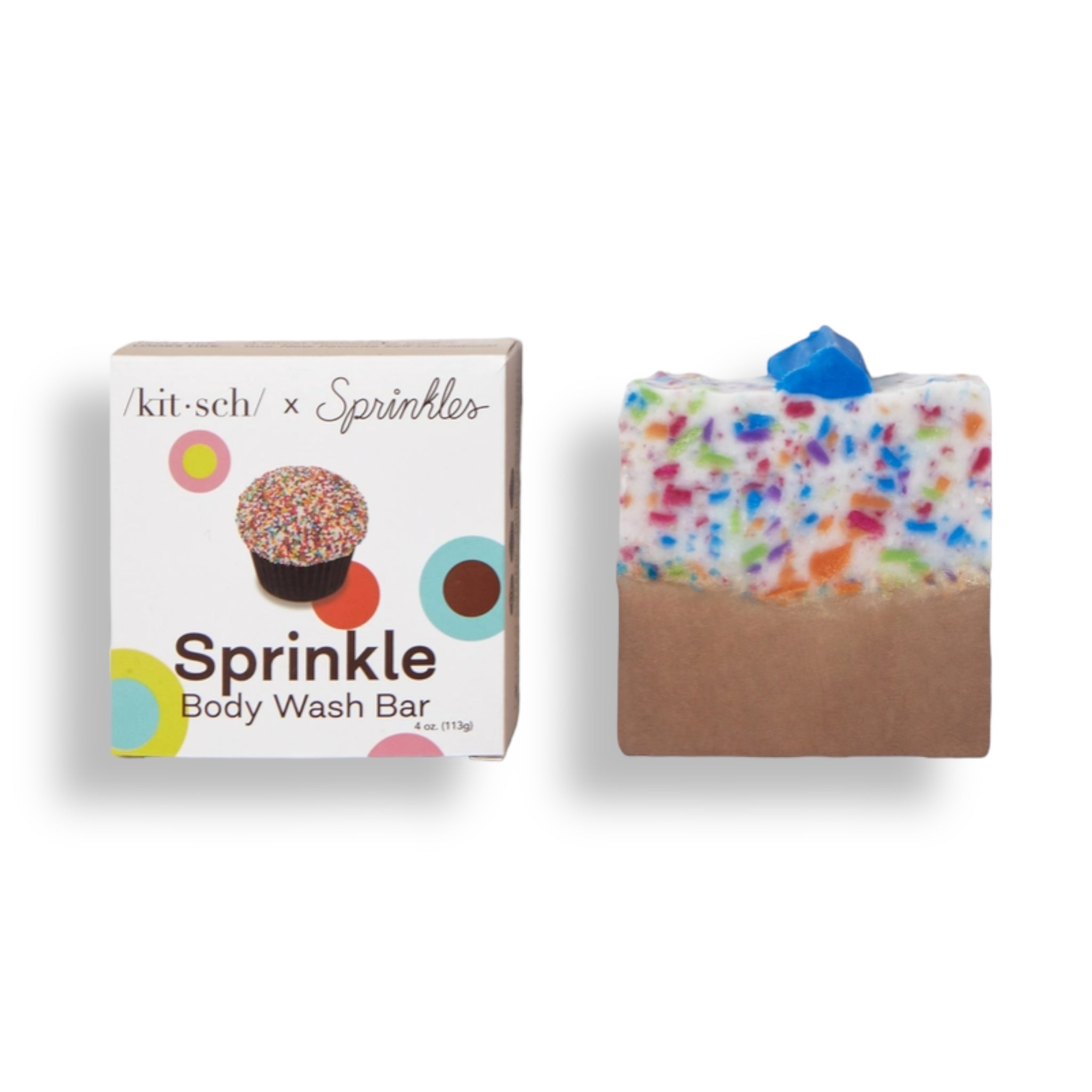 Sprinkles Cupcakes X Kitsch 3 Pc Soap Set Body Wash Bars