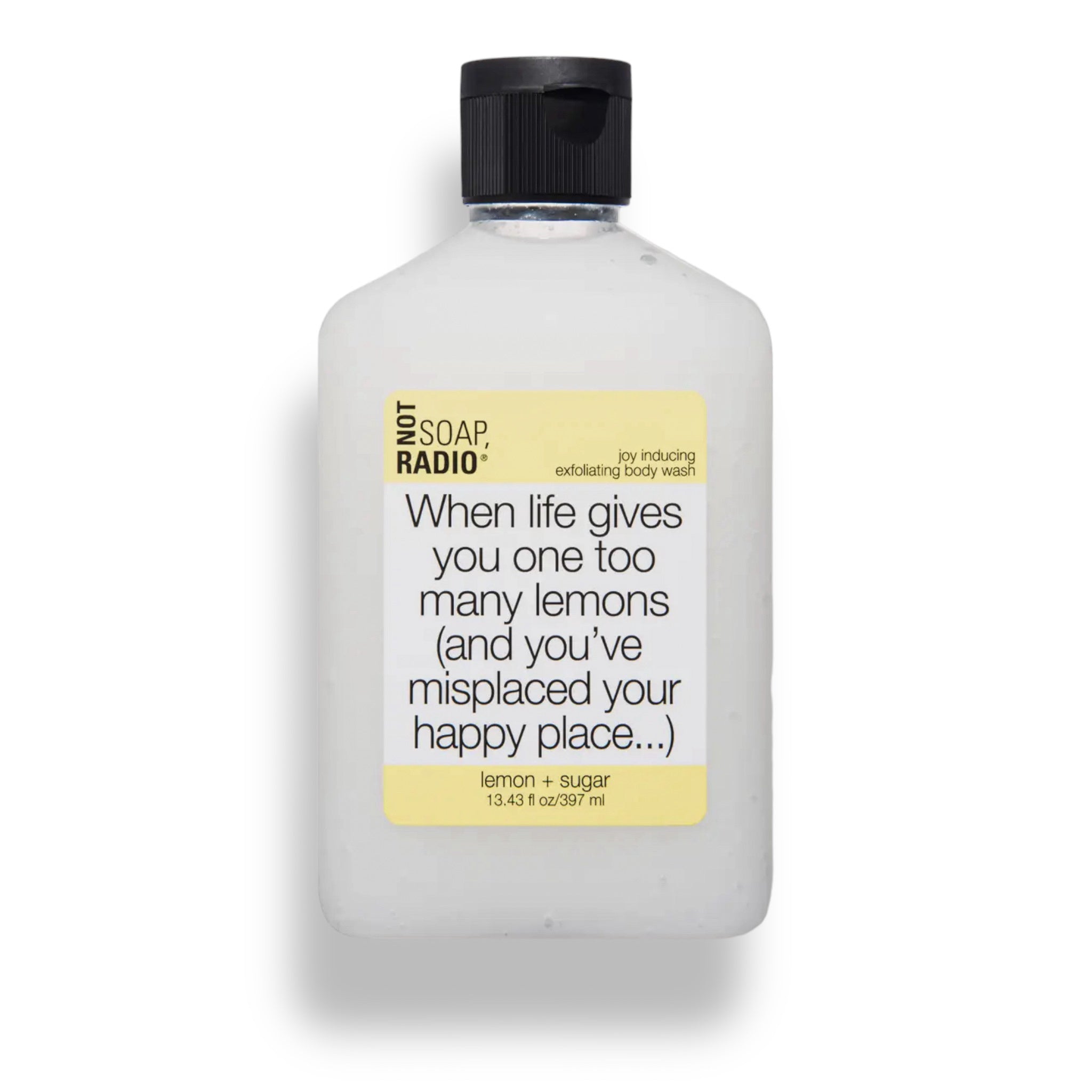 When Life Gives You One Too Many Lemons...Exfoliating Body Wash Not Soap, Radio