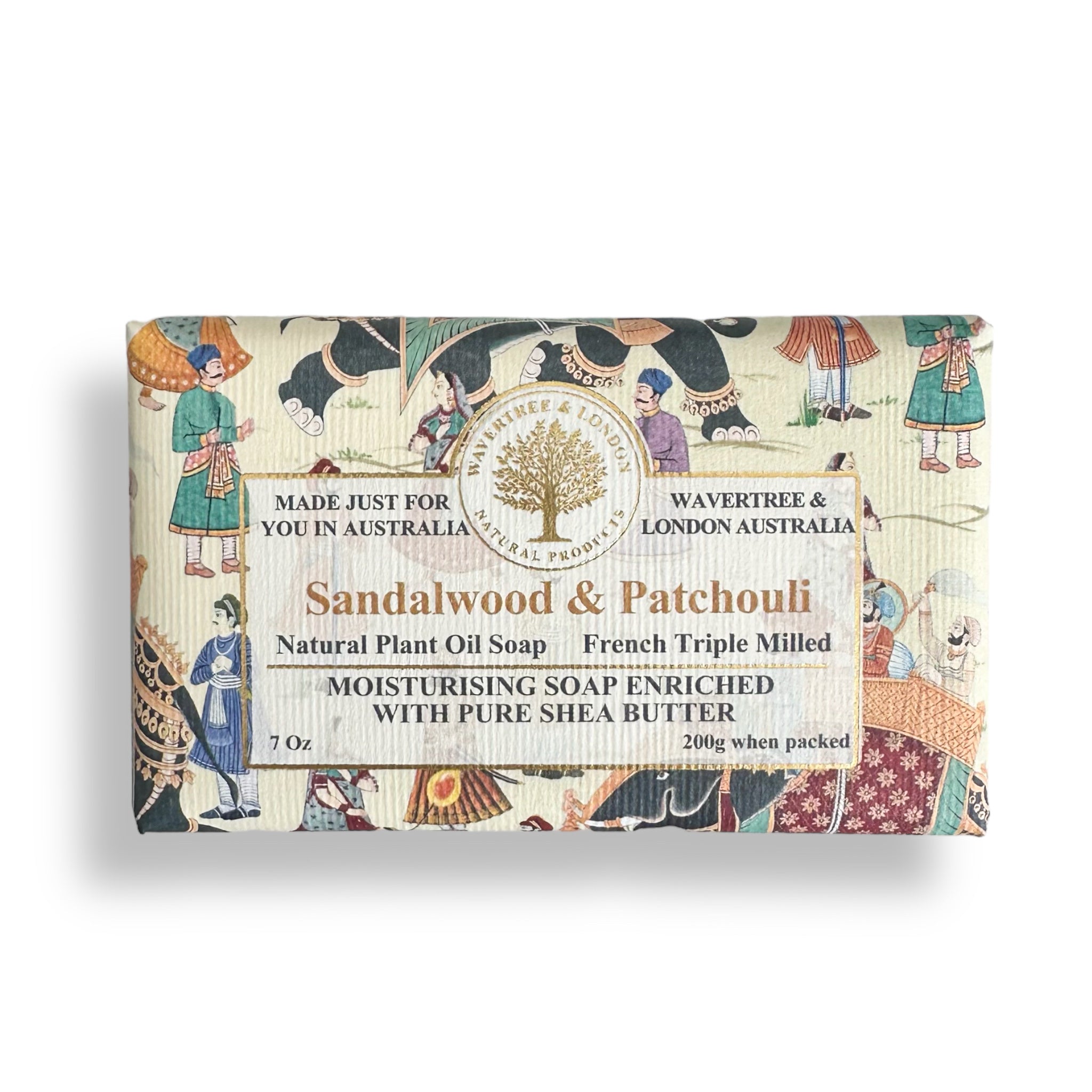 SANDALWOOD & PATCHOULI Soap Wavertree & London