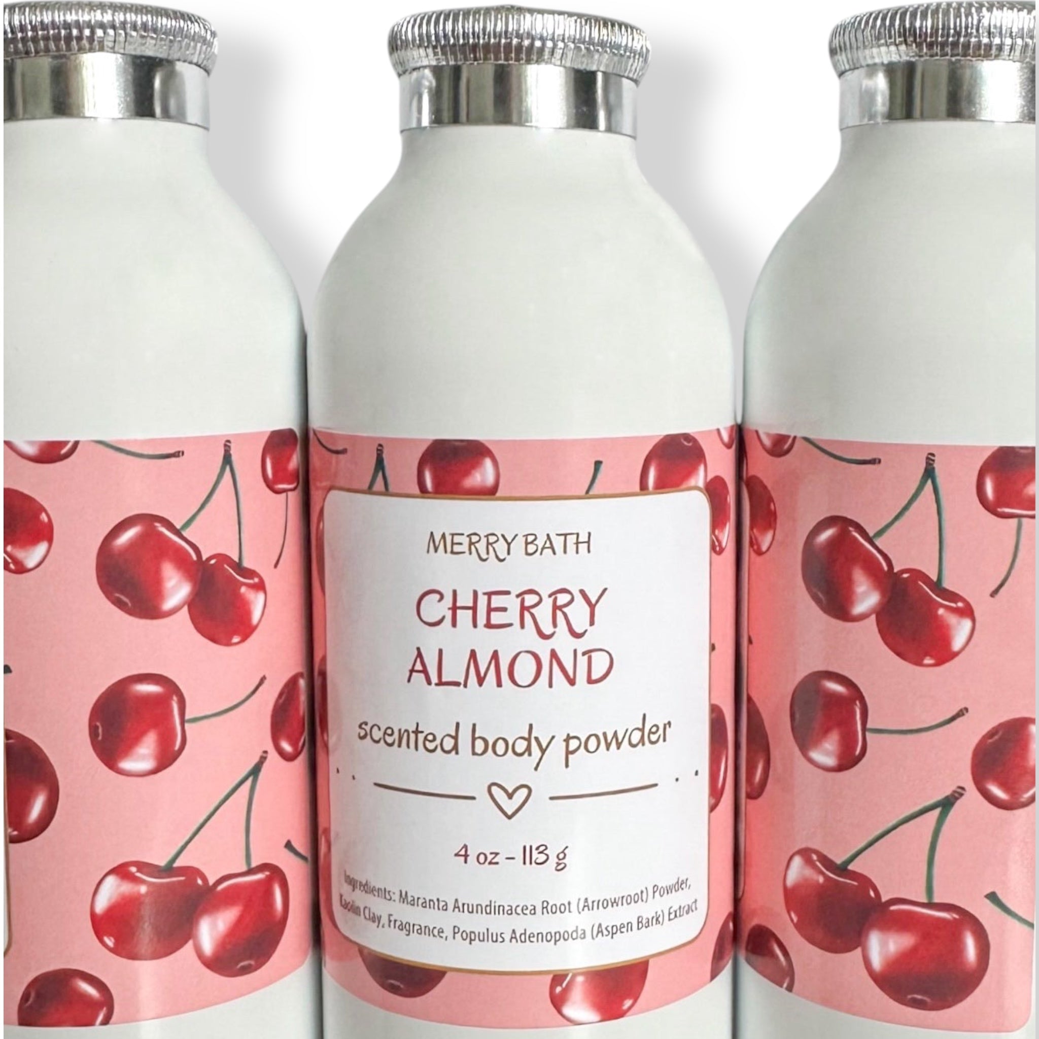 Natural Dusting Powder - CHERRY ALMOND