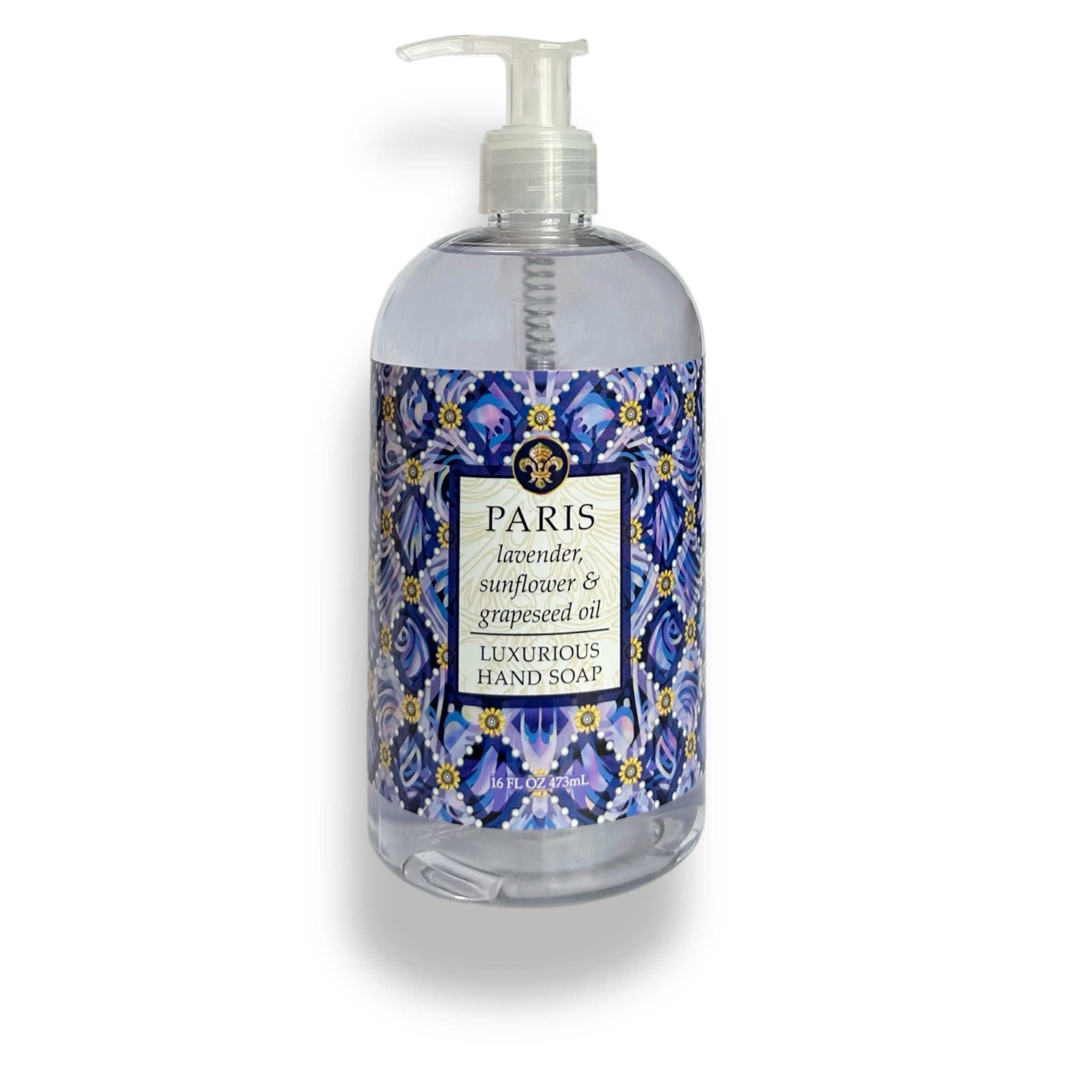 PARIS Lavender + Sunflower + Grapeseed Oil HAND SOAP Greenwich Bay Trading Company