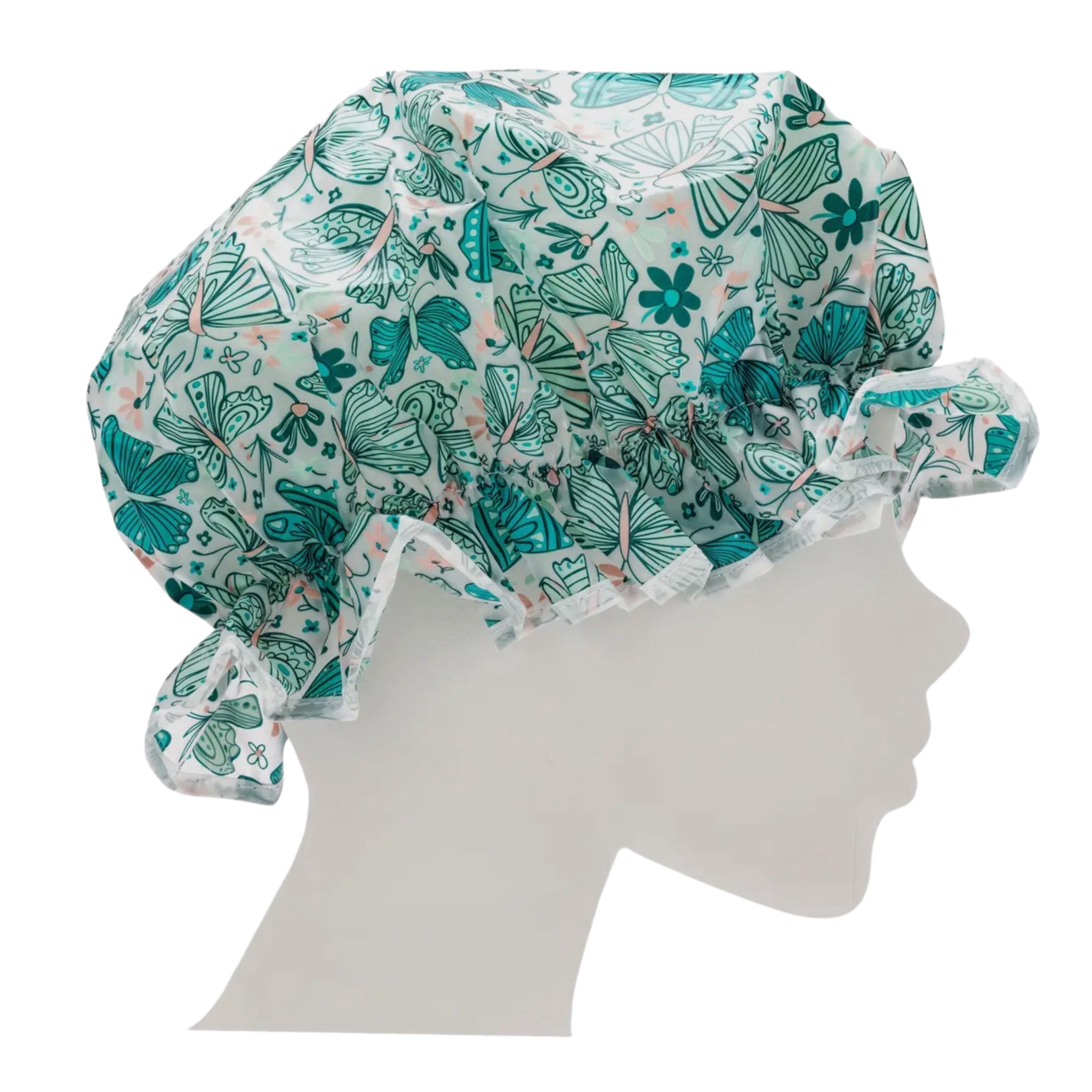 Butterflies Bouffant newest Shower Cap