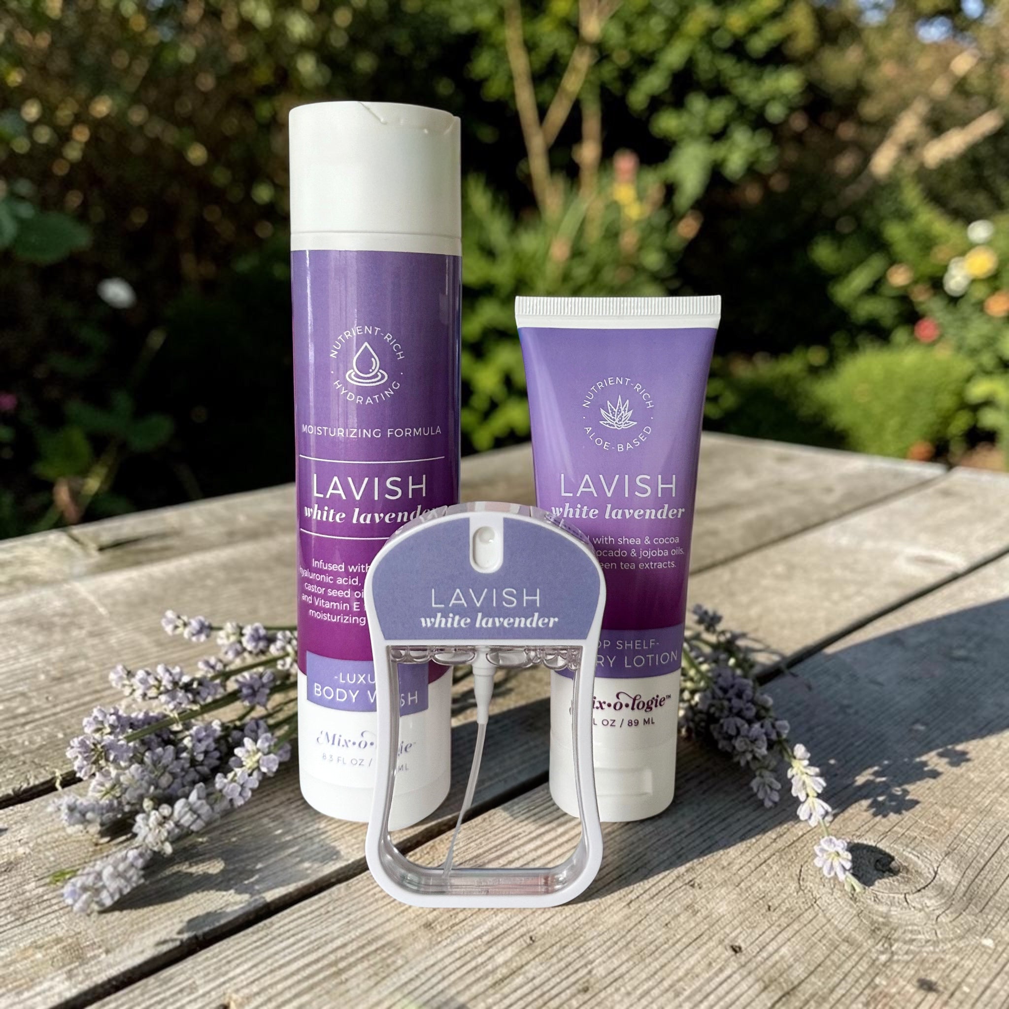 Luxury Lotion with Goat Milk - LAVISH (White Lavender)