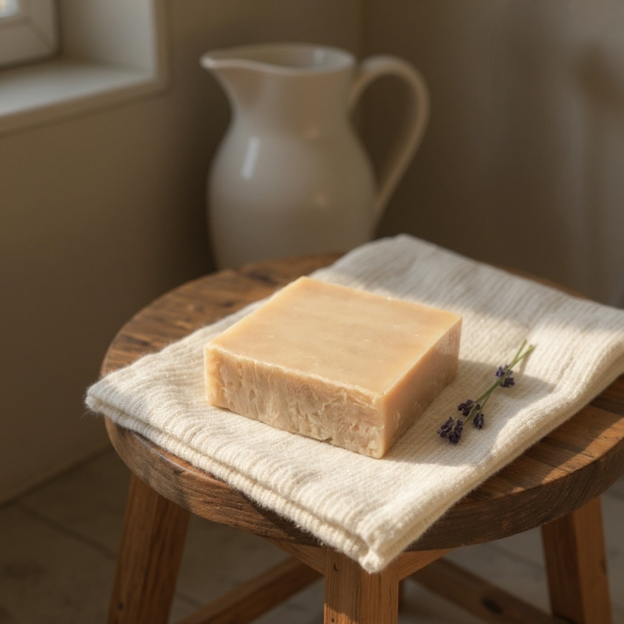PATCHOULI & LAVENDER Essential Oil Goat Milk Soap