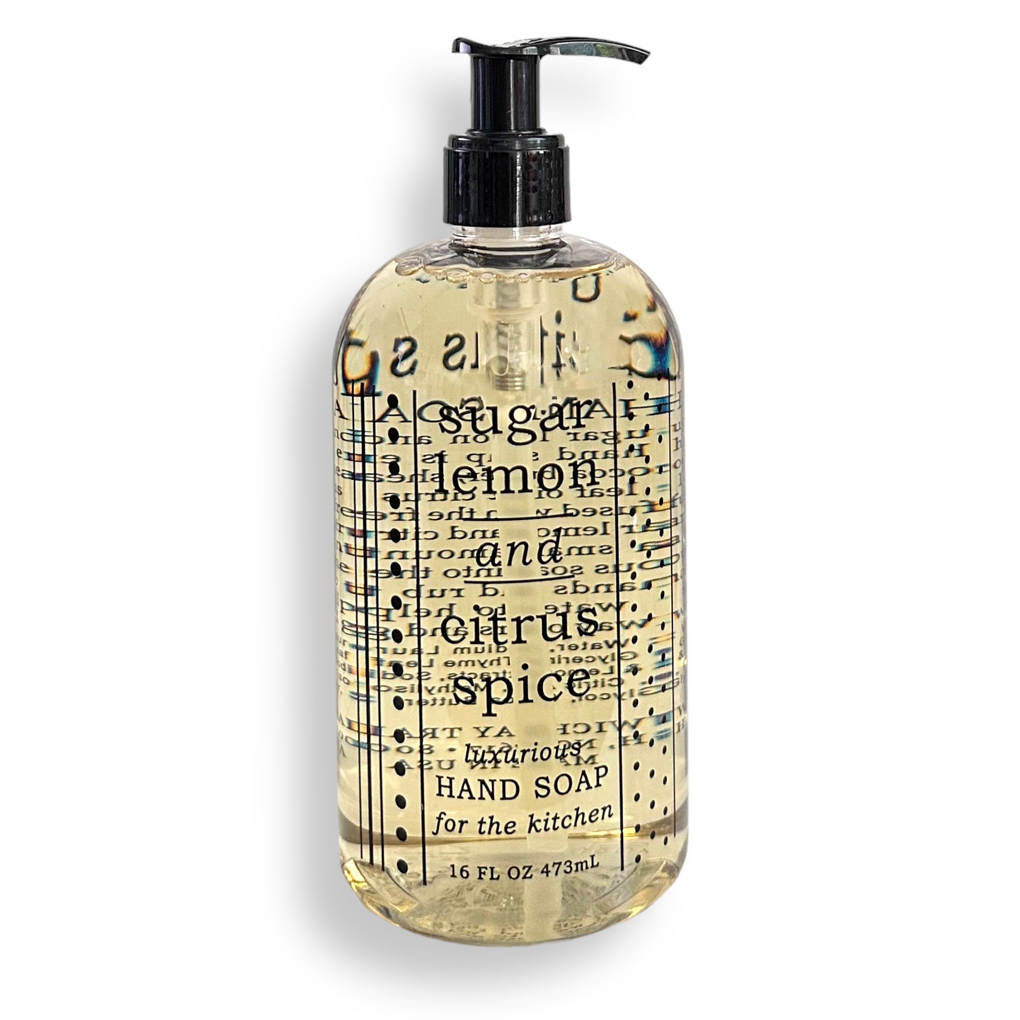 SUGAR LEMON & CITRUS SPICE Hand Soap - Greenwich Bay Trading Company