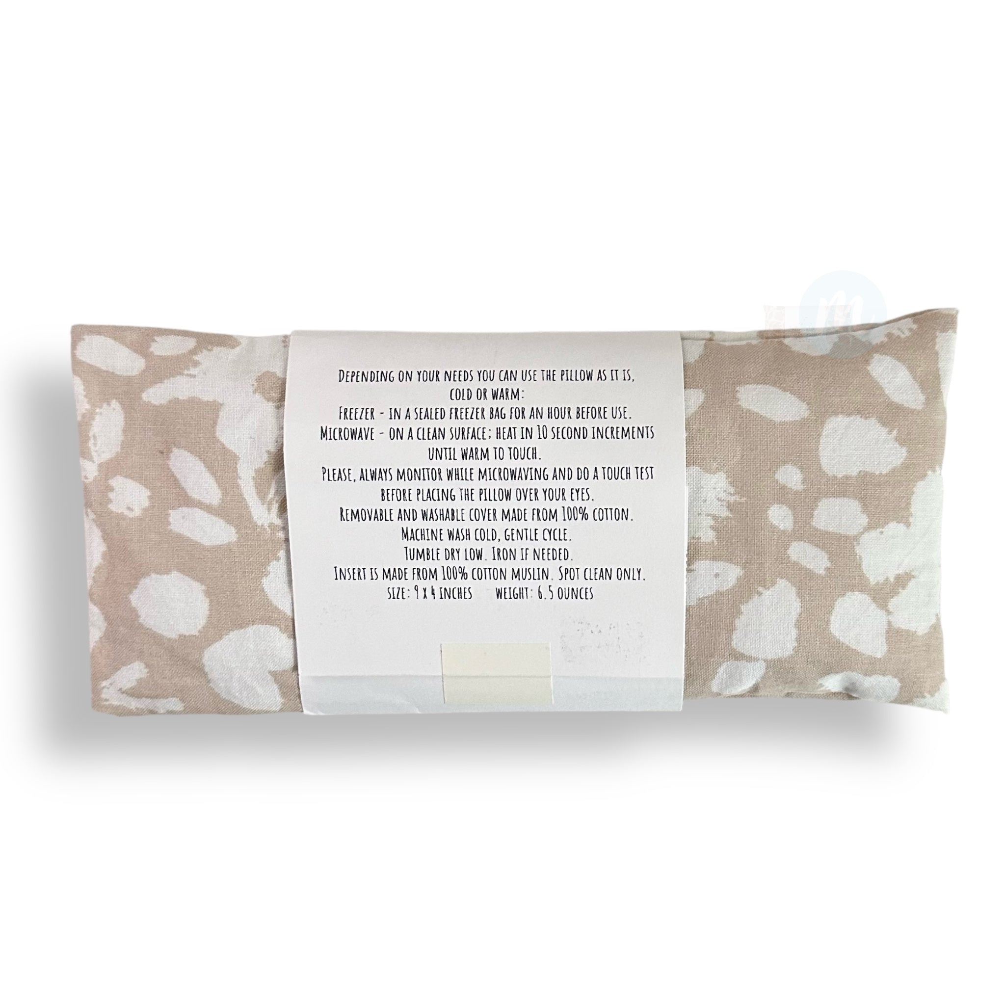 Organic Lavender & Flaxseed EYE PILLOW