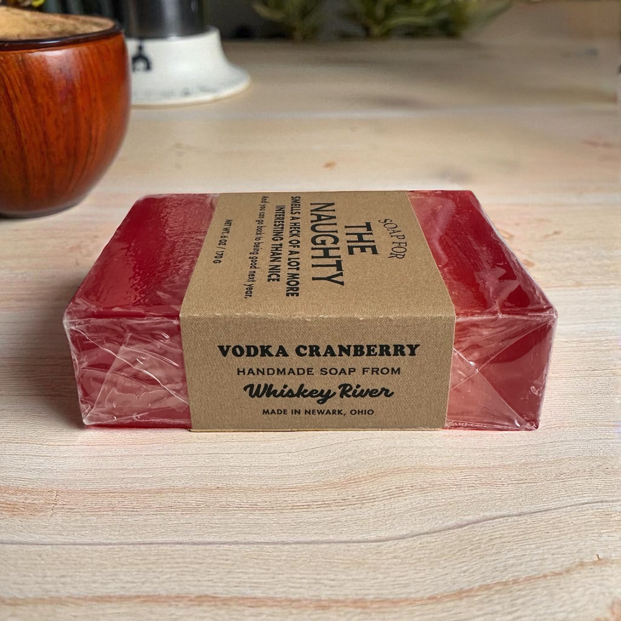 Funny Holiday Soap For The NAUGHTY (Vodka Cranberry)