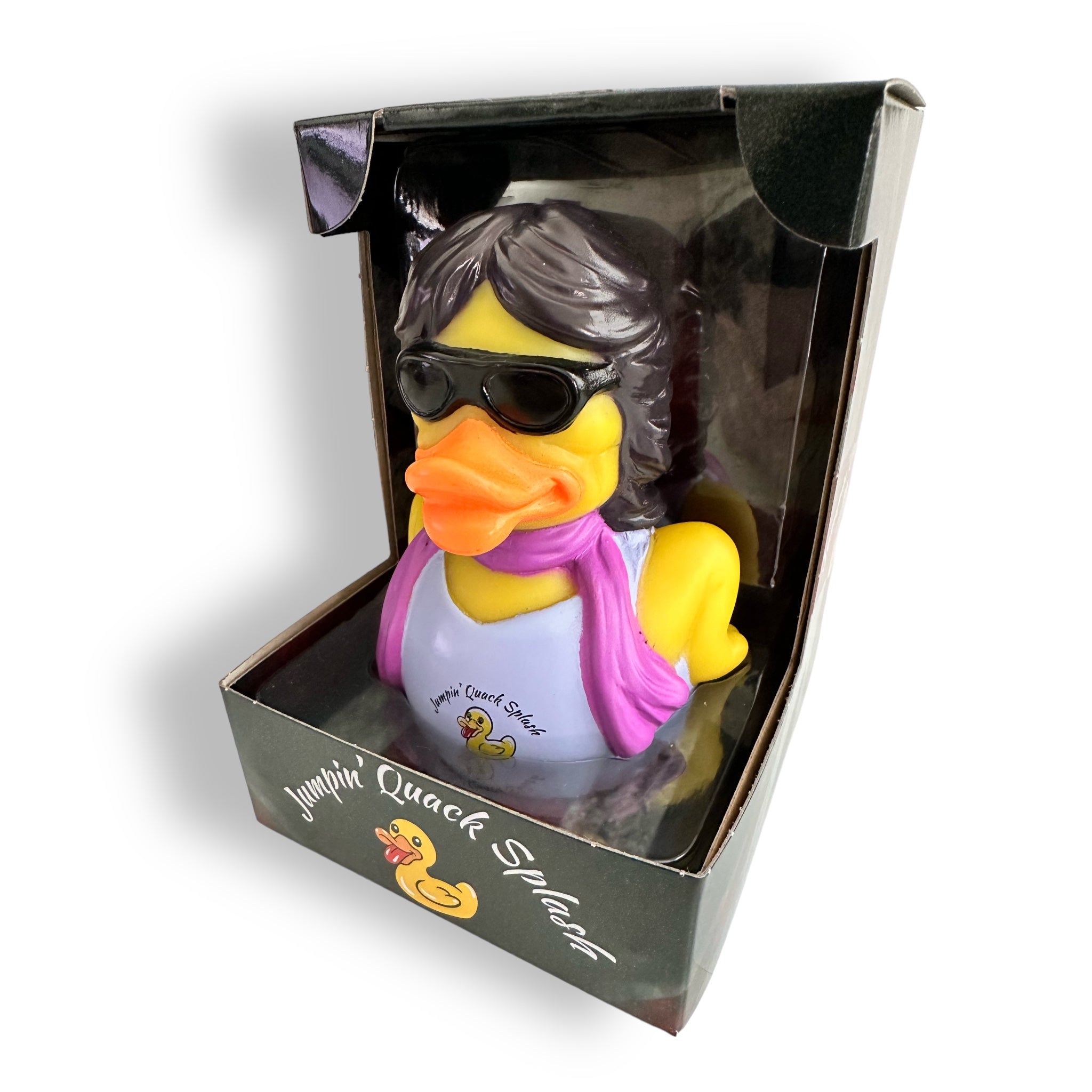 CelebriDucks - Collectible RUBBER DUCKS Jumping Quack Splash