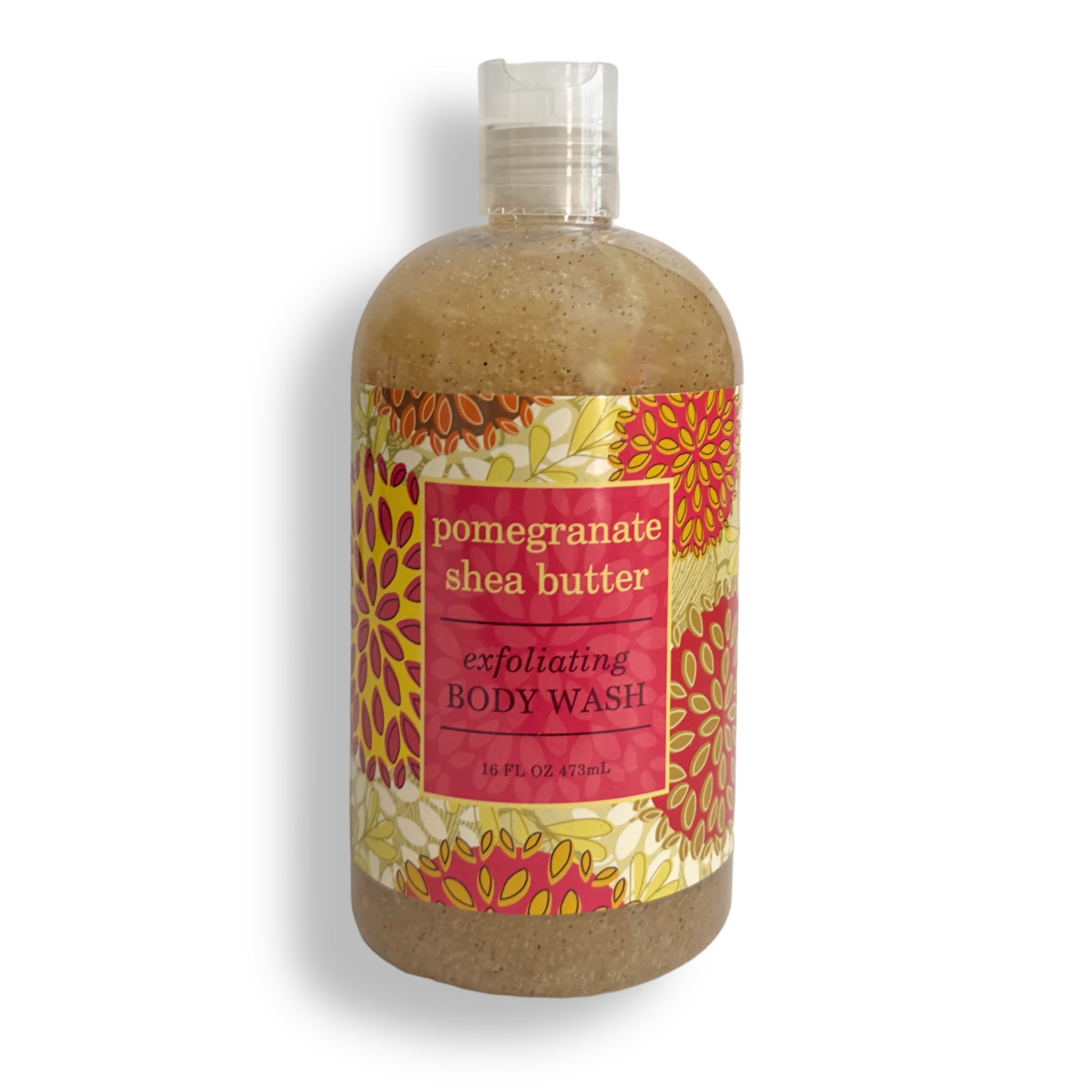 POMEGRANATE Shea BUTTER Exfoliating Body Wash - Greenwich Bay Trading Company