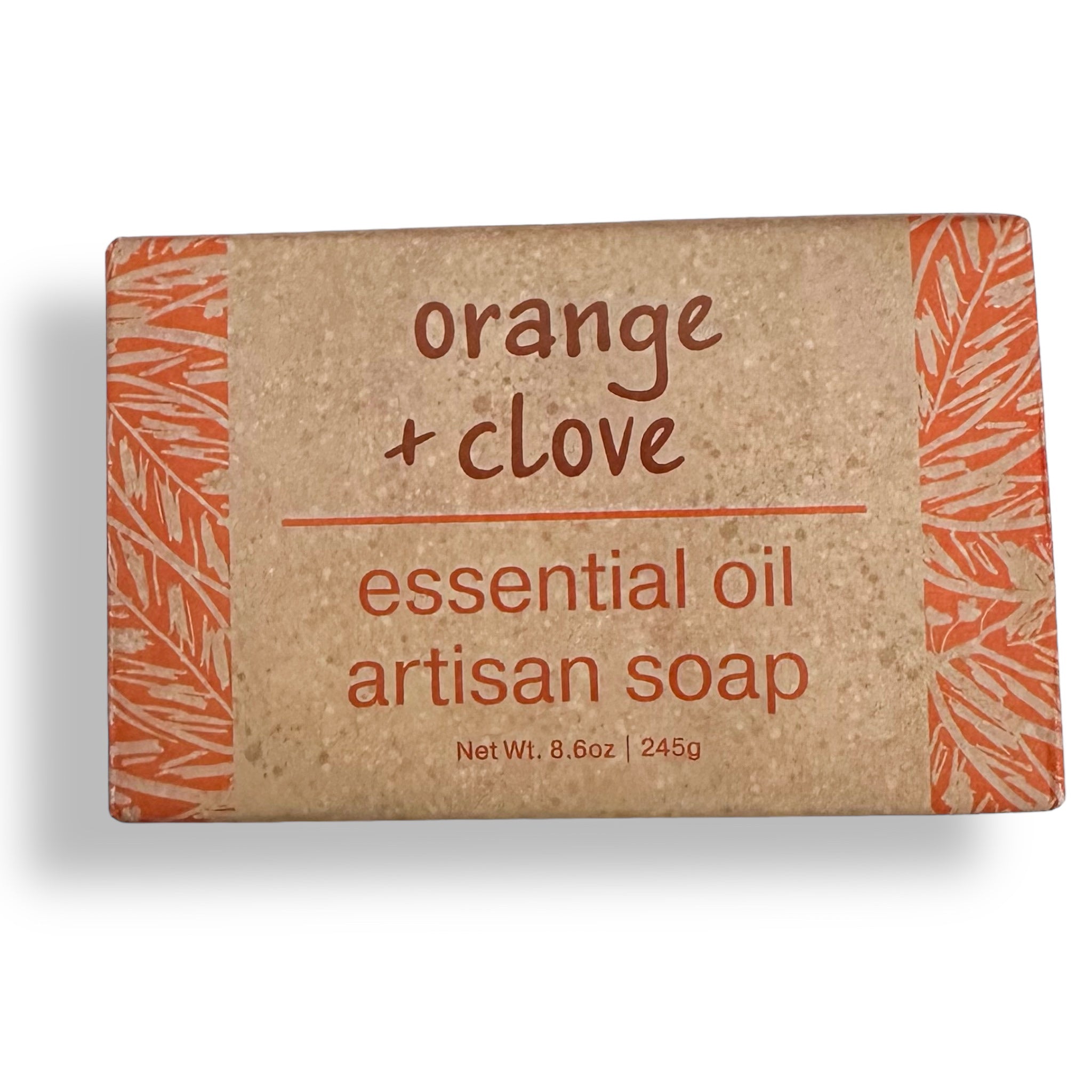 ORANGE CLOVE Essential Oil Soap - Greenwich Bay Trading Company