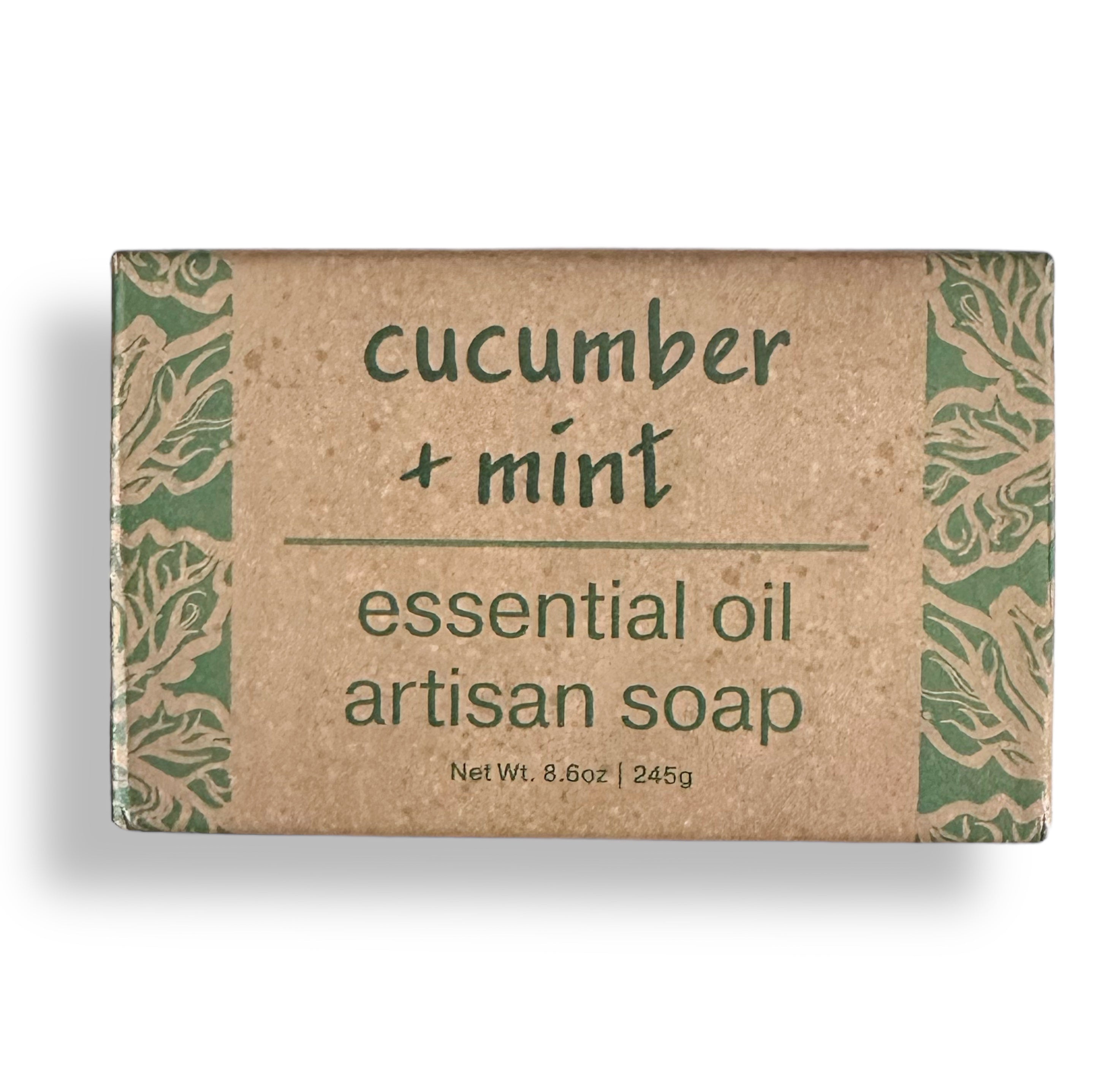 CUCUMBER + MINT Essential Oil Soap