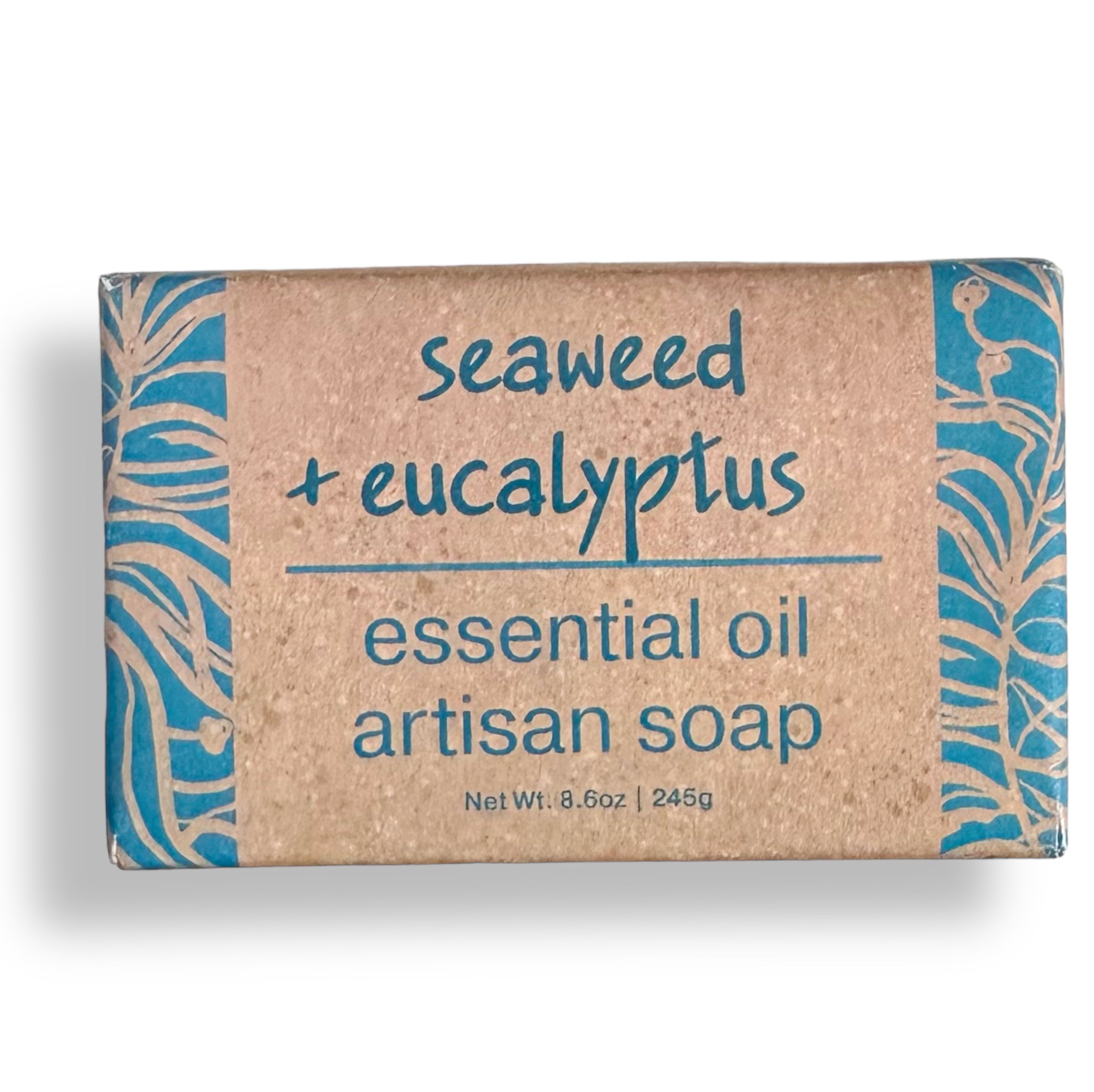 SEAWEED & EUCALYPTUS Essential Oil Soap - Greenwich Bay Trading Company