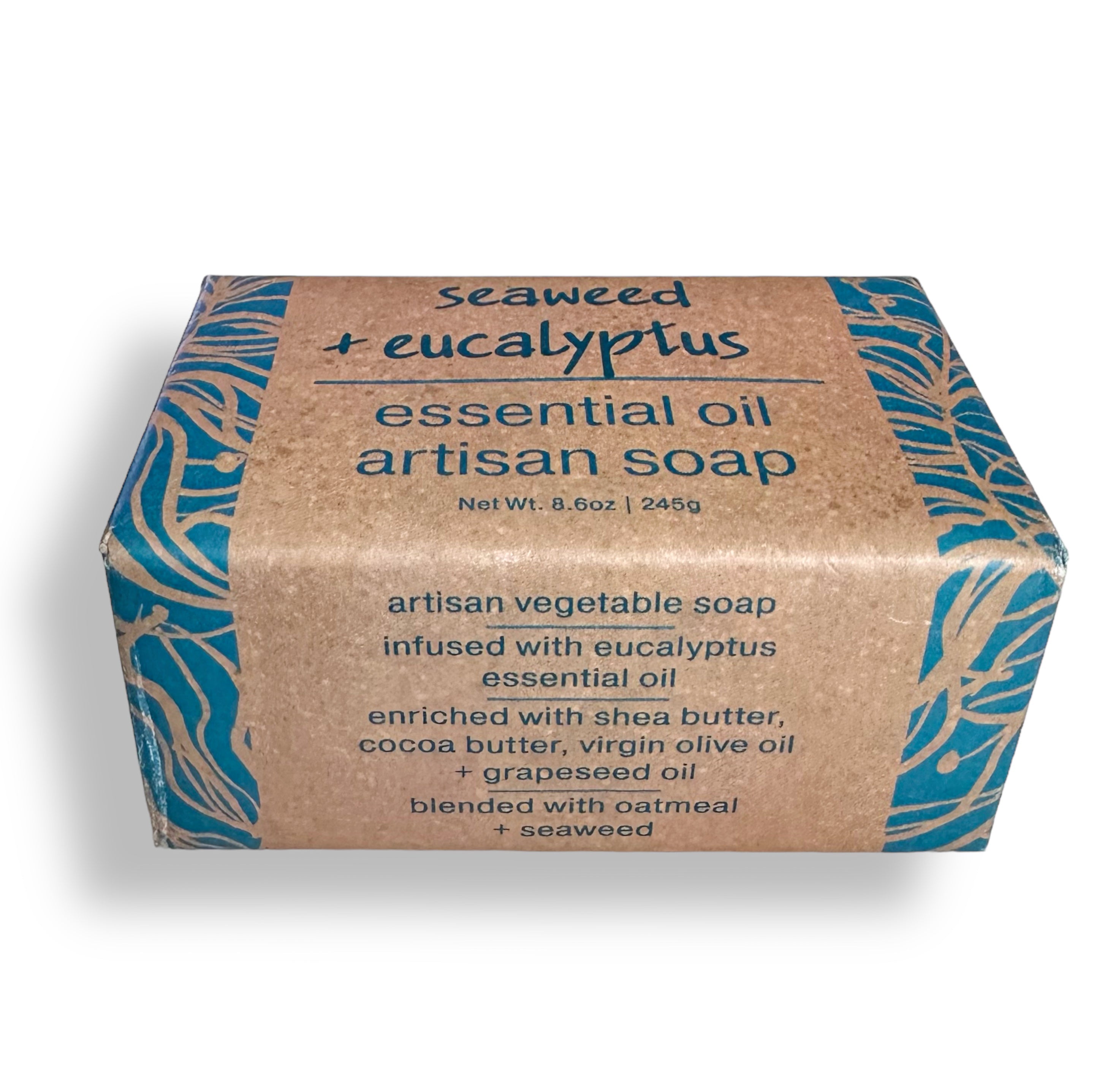 SEAWEED & EUCALYPTUS Essential Oil Soap - Greenwich Bay Trading Company