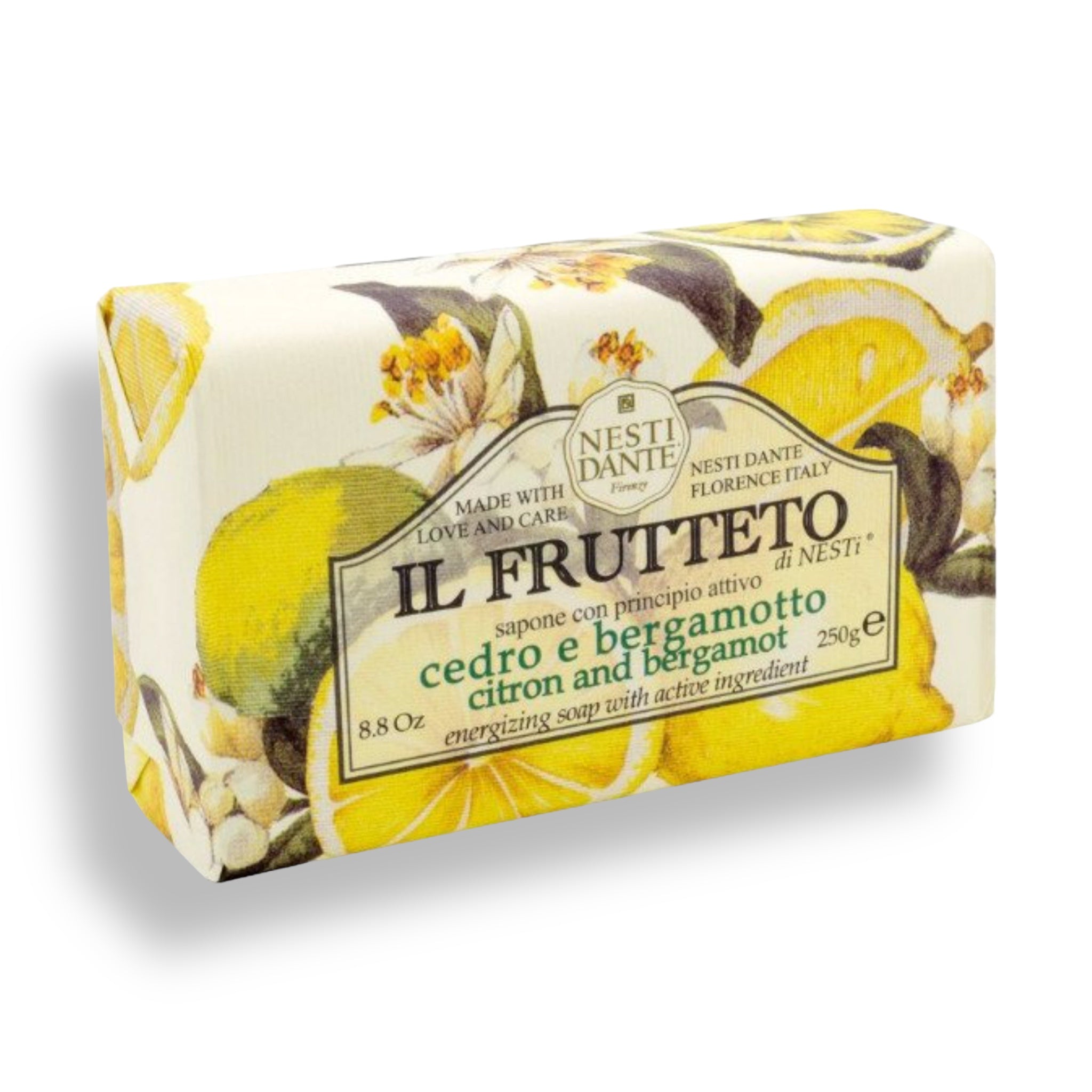NESTI DANTE Il Frutteto - Citron and Bergamot Bar Soap - MerryBath