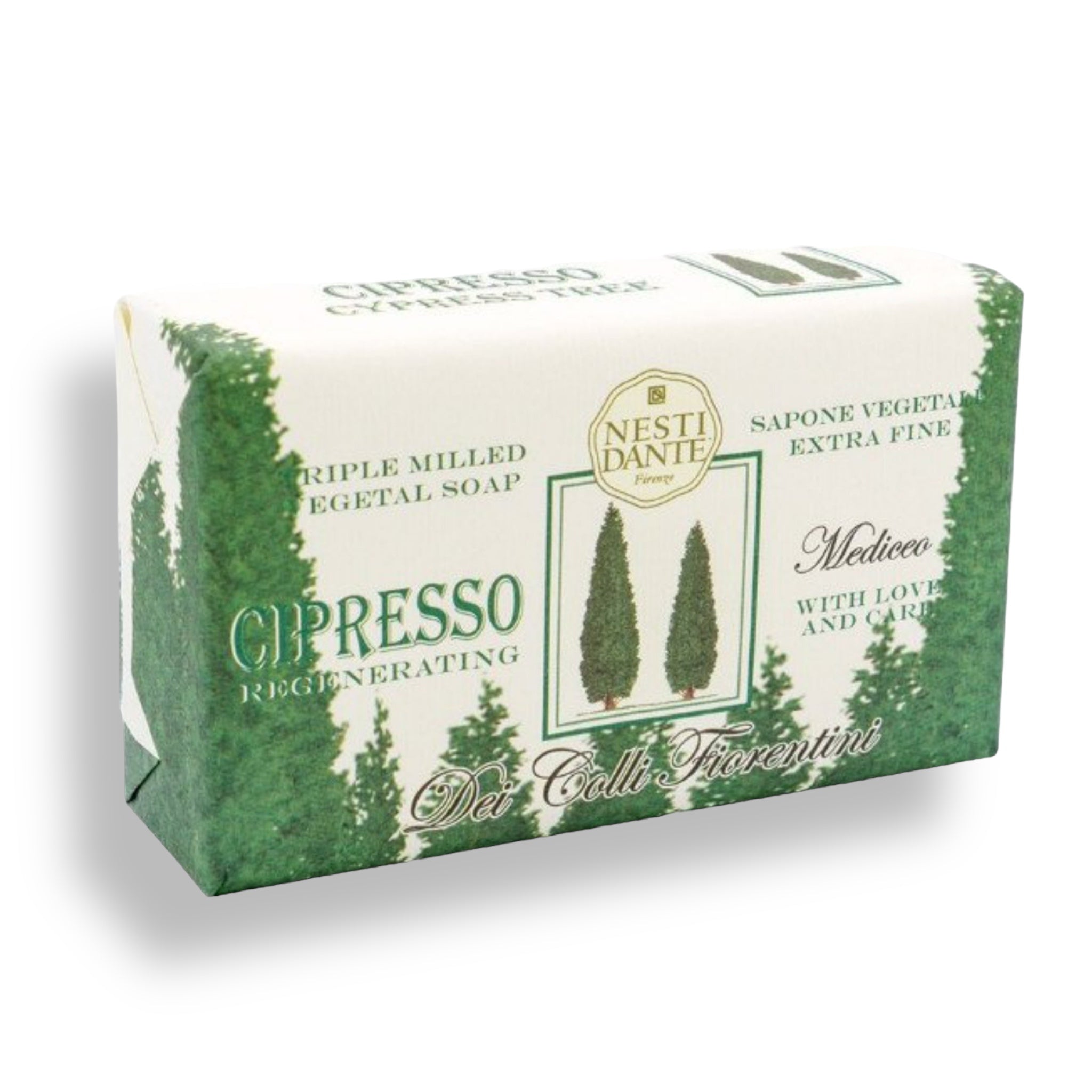 NESTI DANTE Cypress Tree Bar Soap (Cipresso) - MerryBath.com