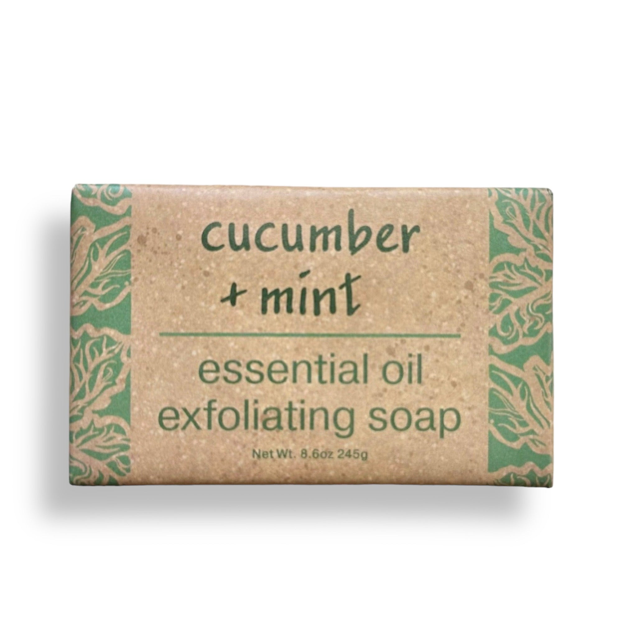Greenwich Bay Trading Company Cucumber Mint Exfoliating Bar Soap