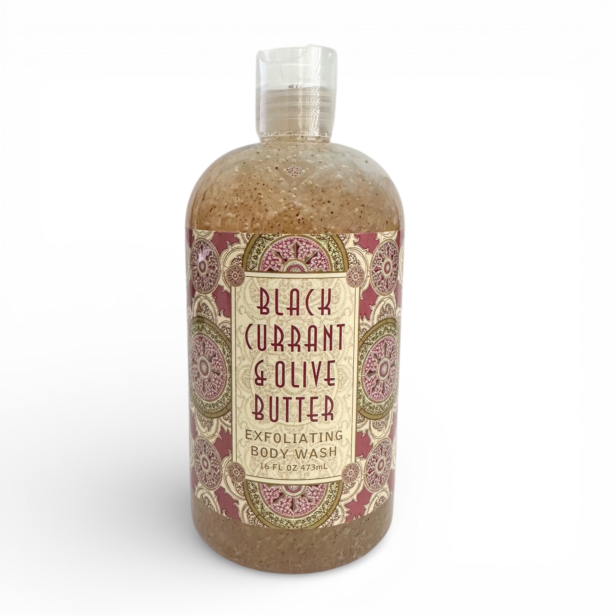 BLACKCURRANT + OLIVE BUTTER Exfoliating Body Wash