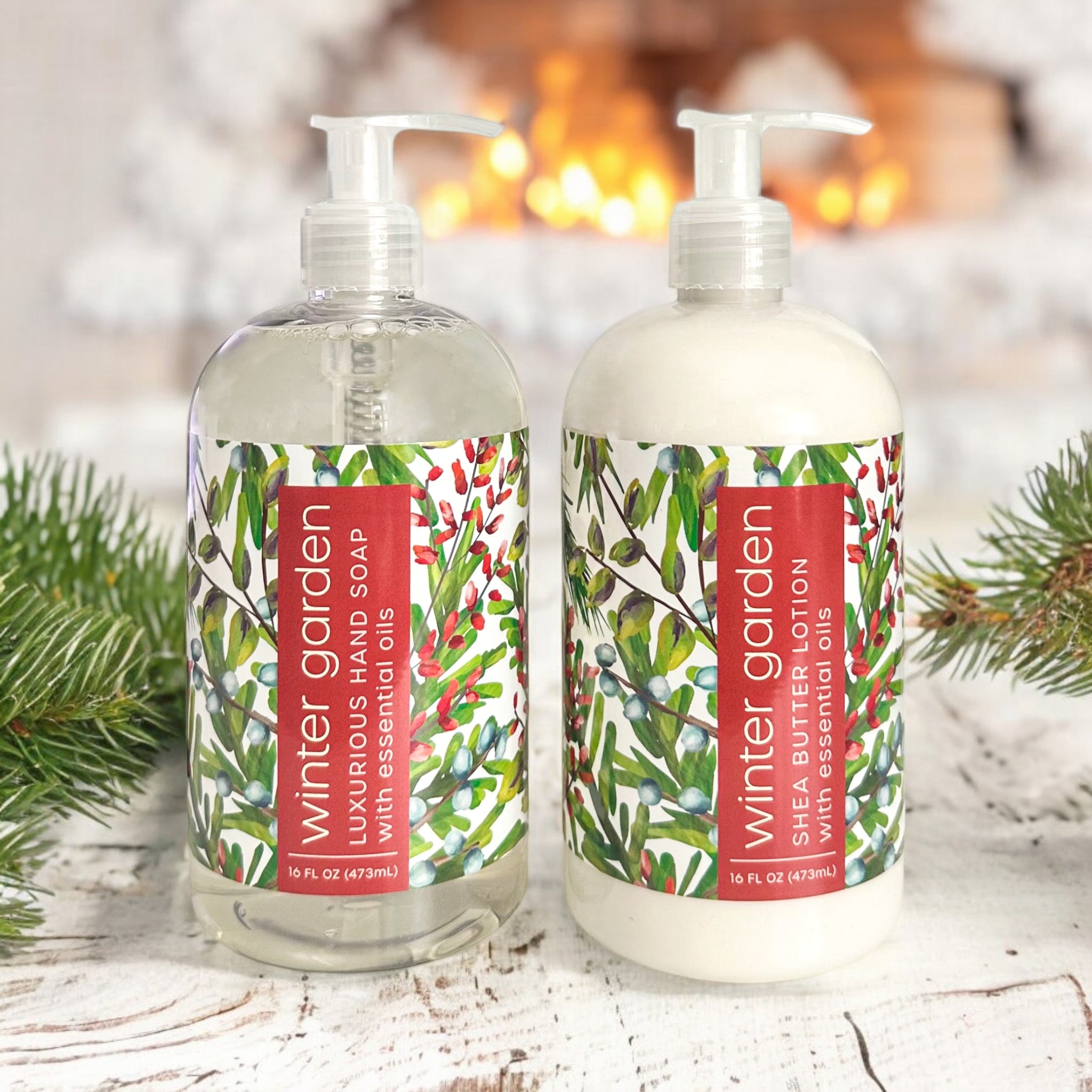 Greenwich Bay Trading WINTER GARDEN Hand Soap and lotion