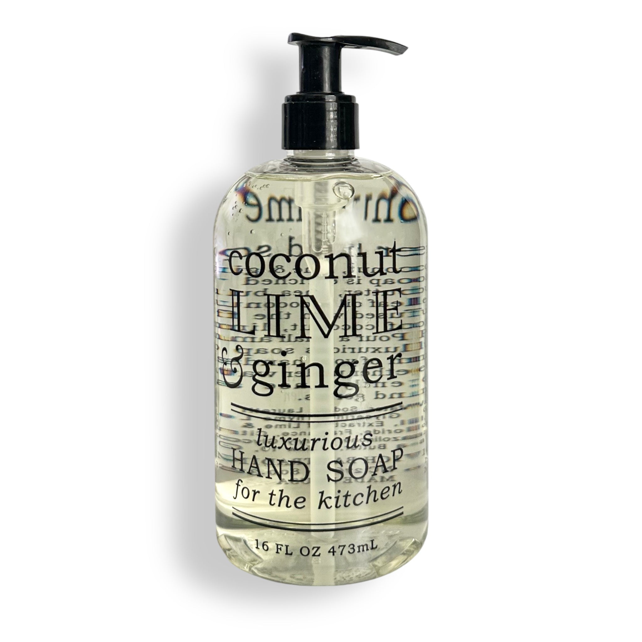 COCONUT LIME & GINGER Hand Soap