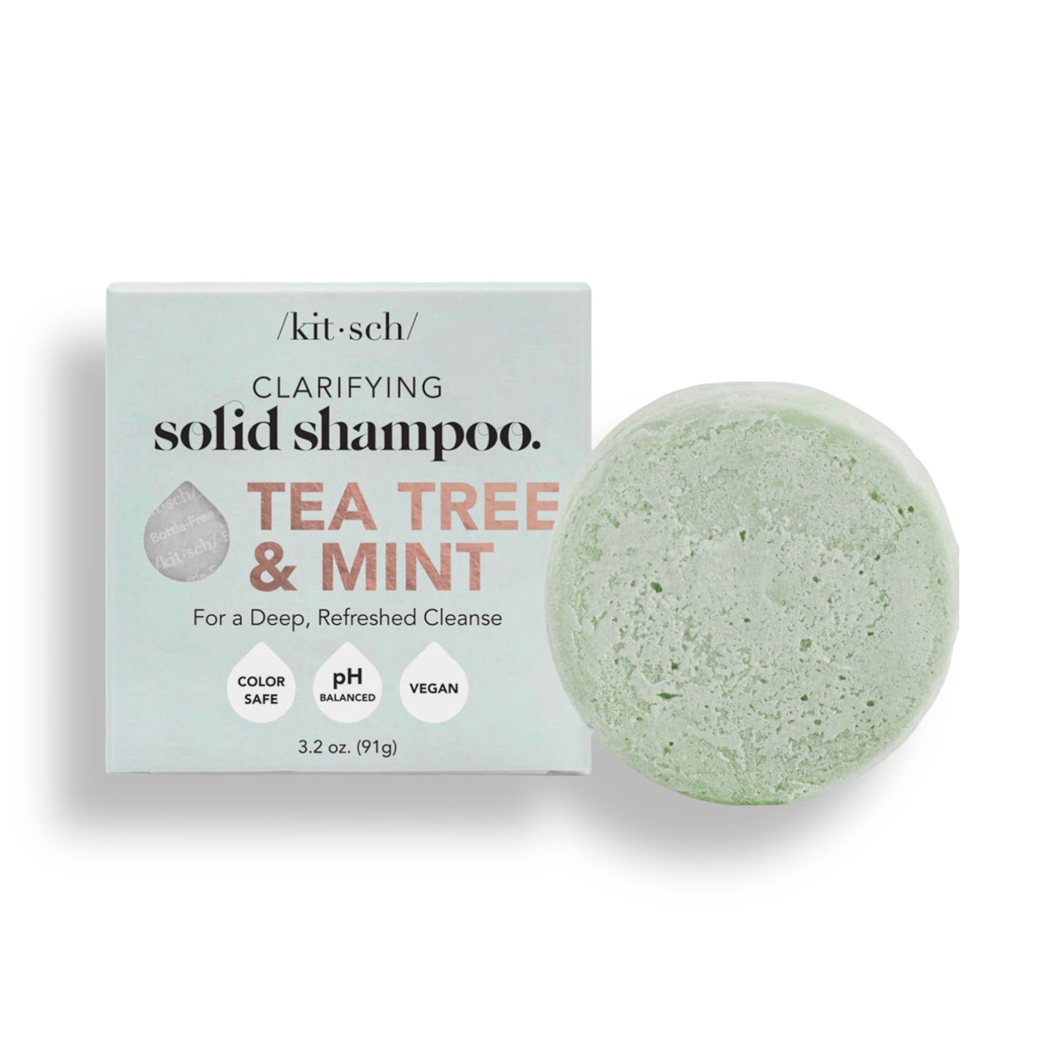 KITSCH Tea Tree + Mint Clarifying Shampoo Bar