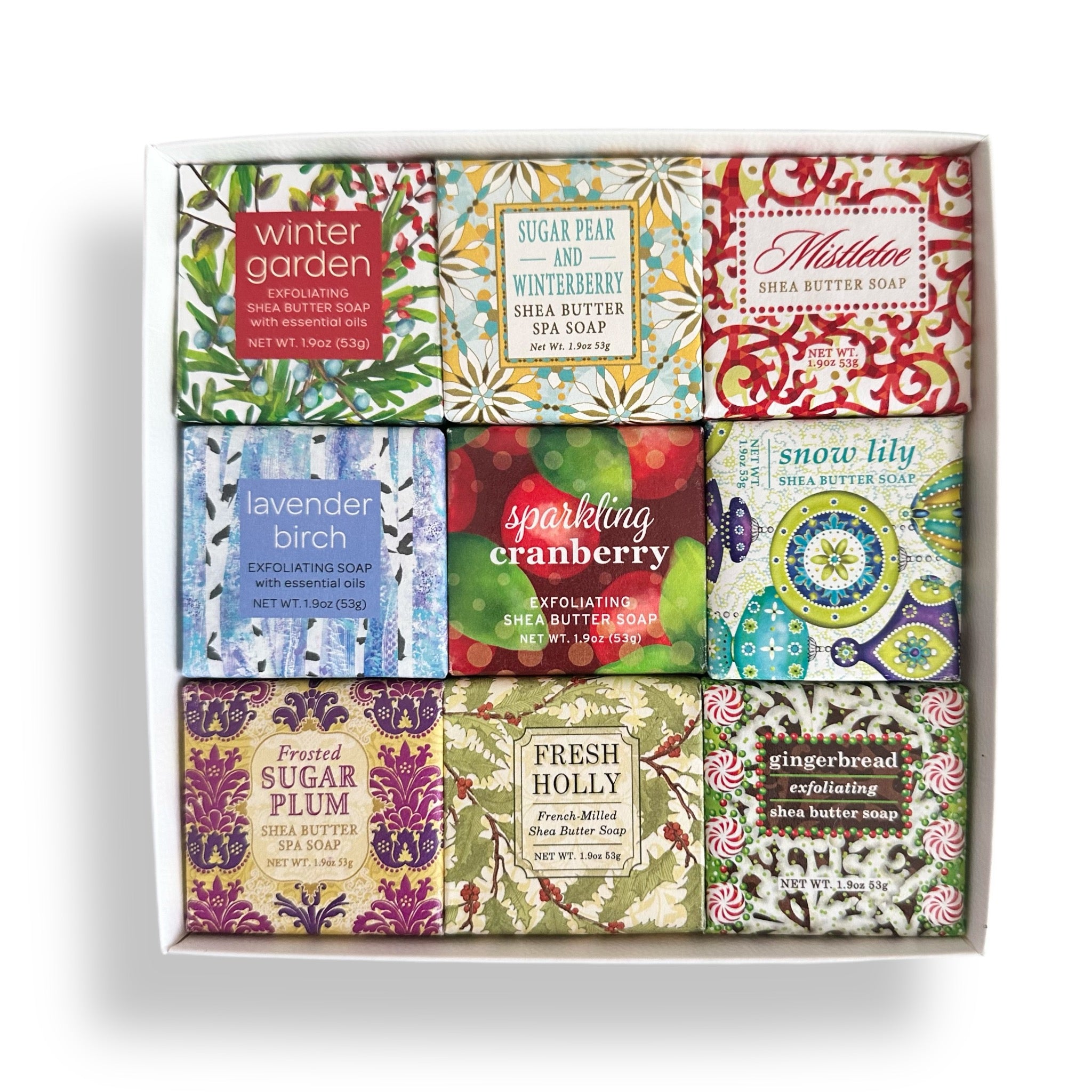 Greenwich Bay Trading Company Curated Holiday SOAP SAMPLER Set