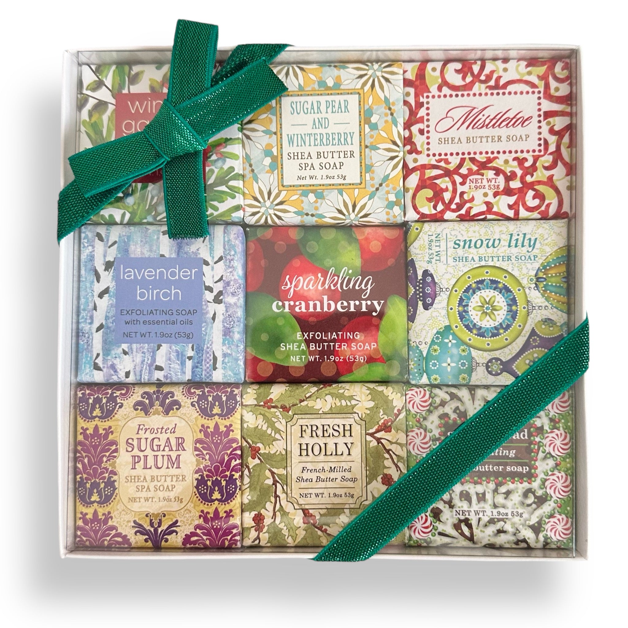 Greenwich Bay Trading Company Curated Holiday SOAP SAMPLER Set