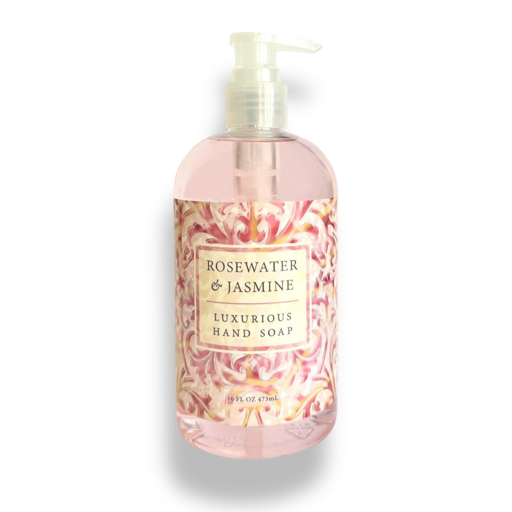 Greenwich Bay Trading Company Rosewater Jasmine Hand Soap Liquid Soap