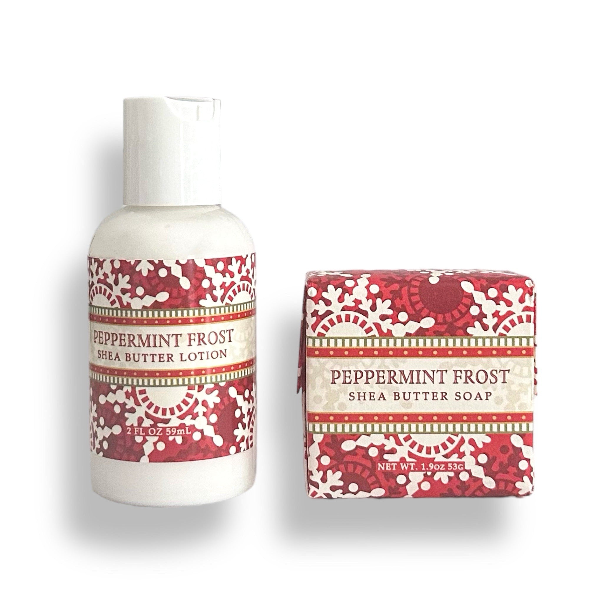 Greenwich Bay - Travel LOTION & SOAP Set Peppermint Frost