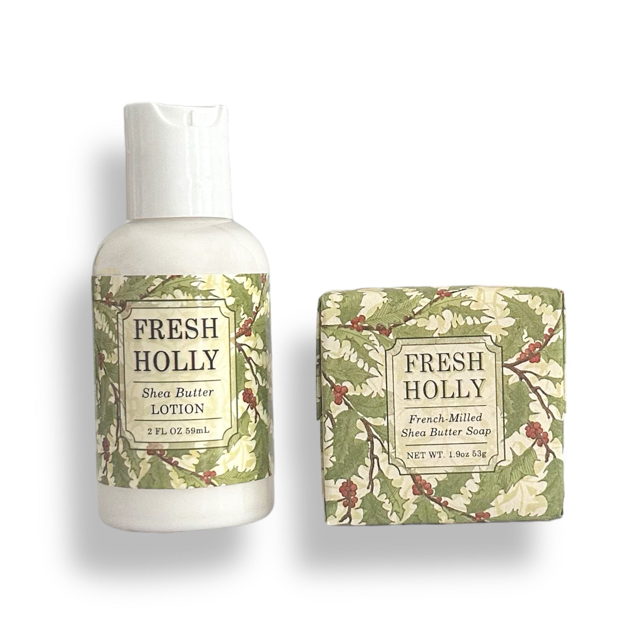 Greenwich Bay - Travel LOTION & SOAP Set Fresh Holly