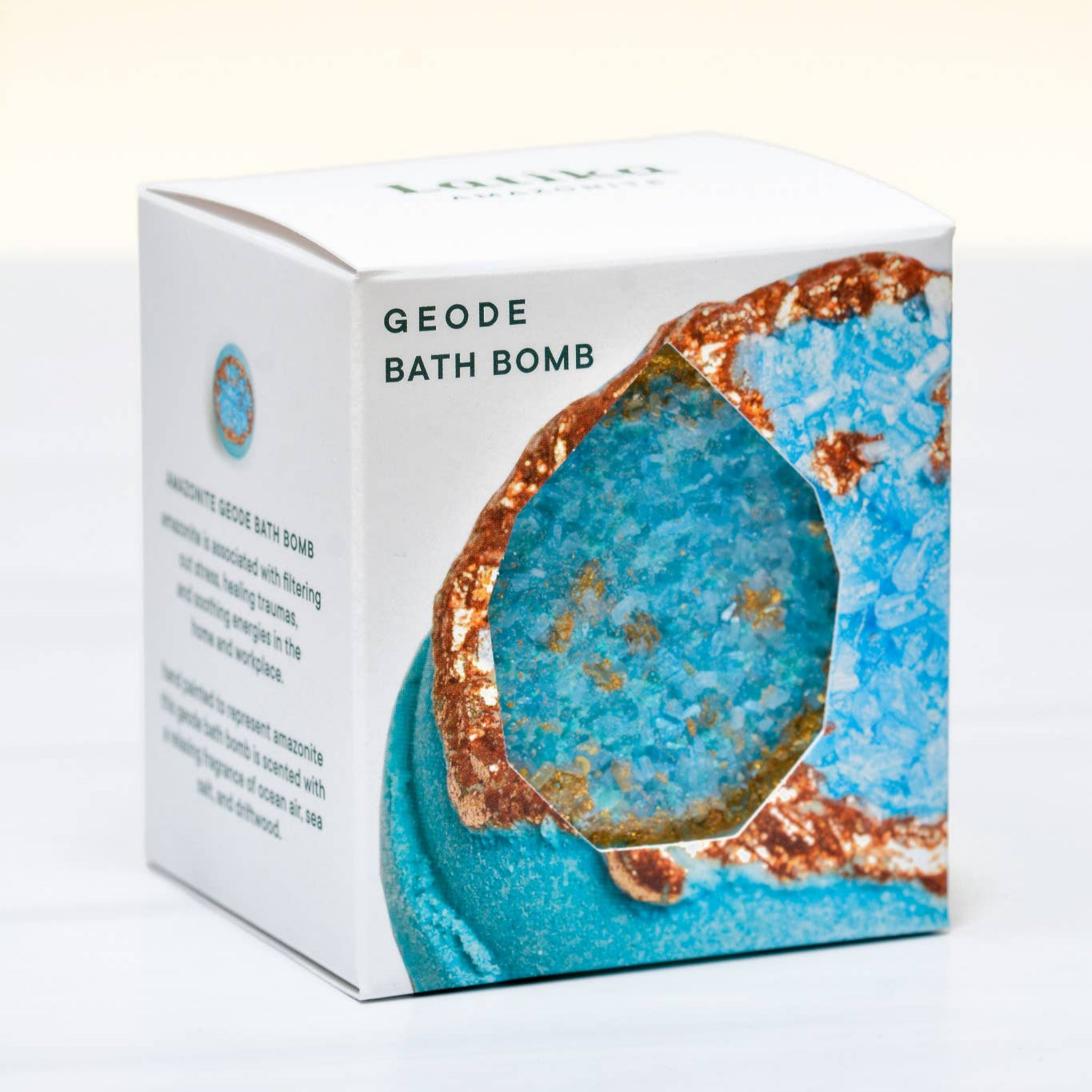 Latika GEODE Bath Bomb - Amazonite