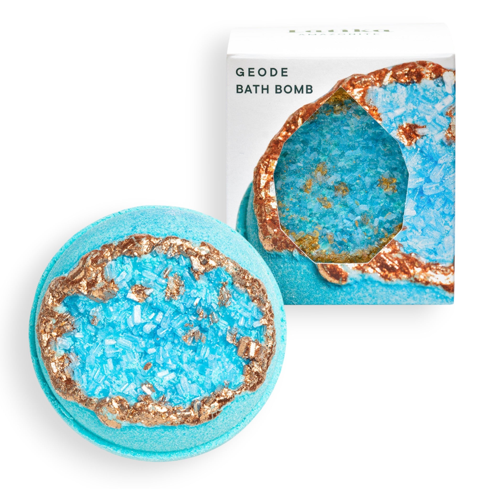 Latika GEODE Bath Bomb - Amazonite