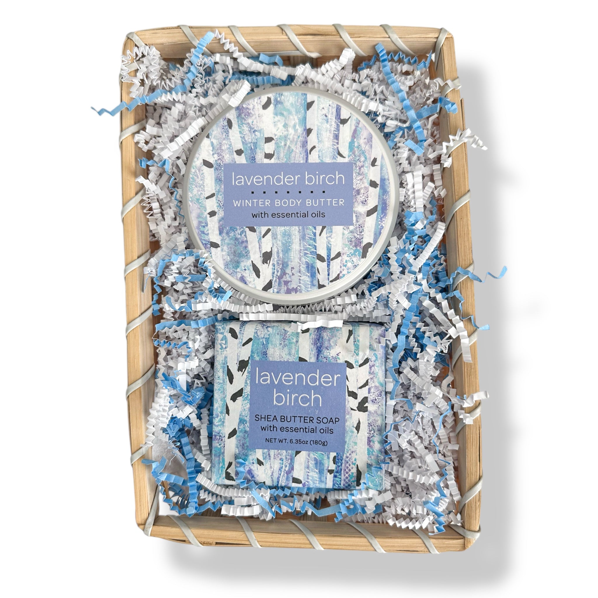 Lavender Birch Gift Set (Body Butter + Soap)