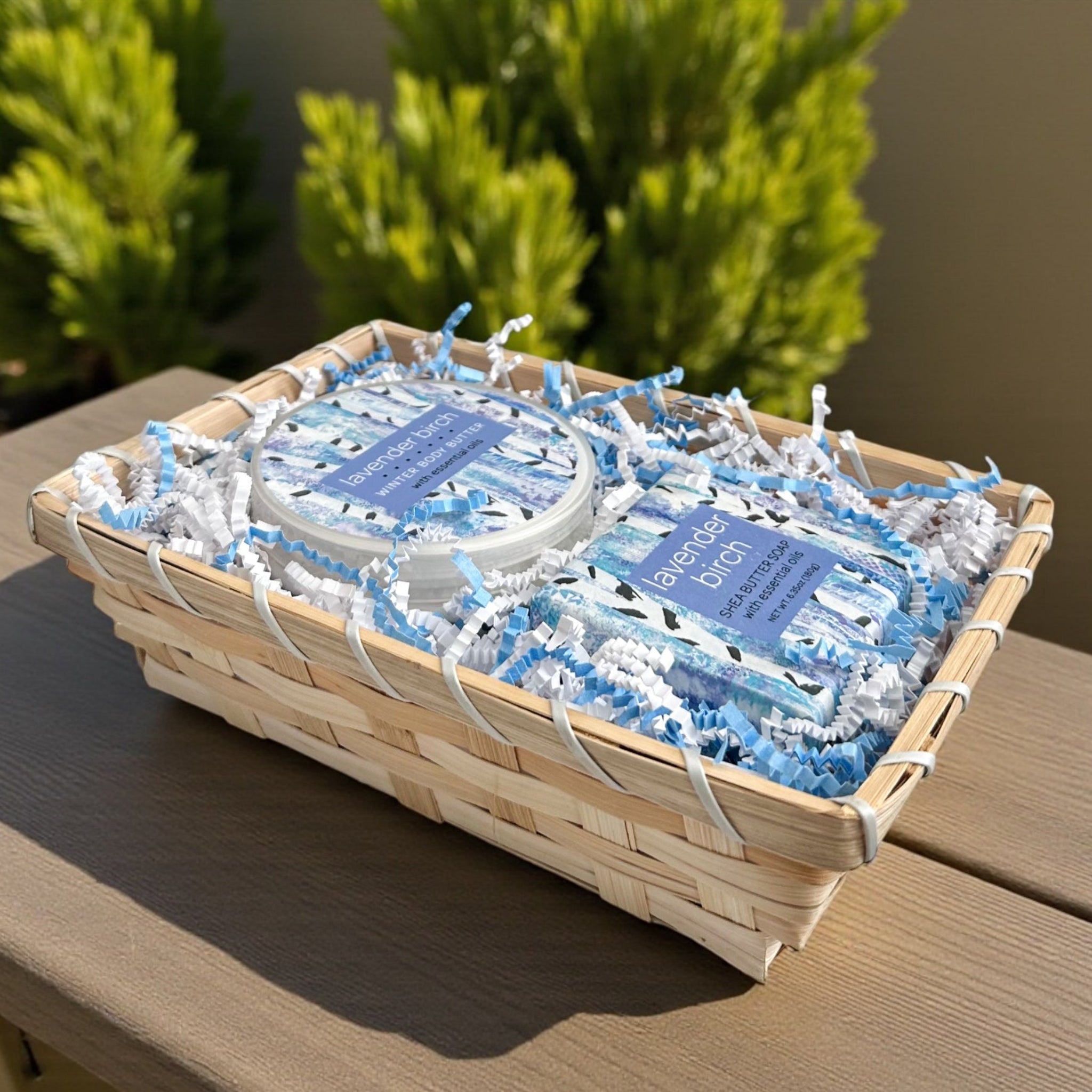 Lavender Birch Gift Set (Body Butter + Soap)