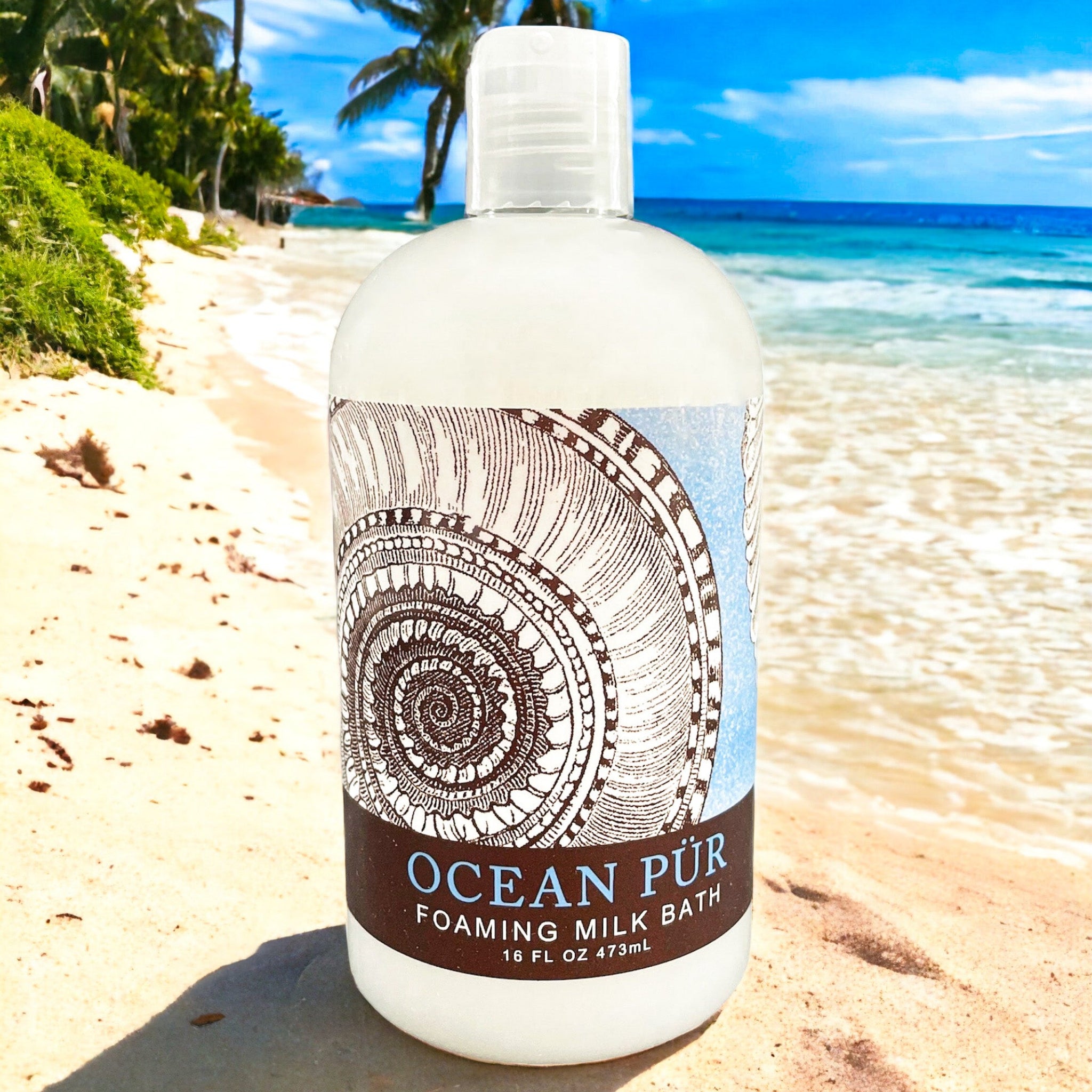 Bath Treats - GREENWICH BAY - Foaming Milk Bath - OCEAN PUR