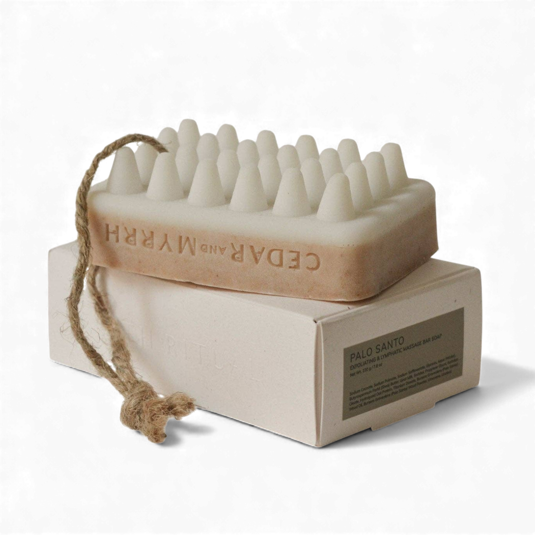 PALO SANTO Exfoliating Massage Bar Soap with Goat Milk