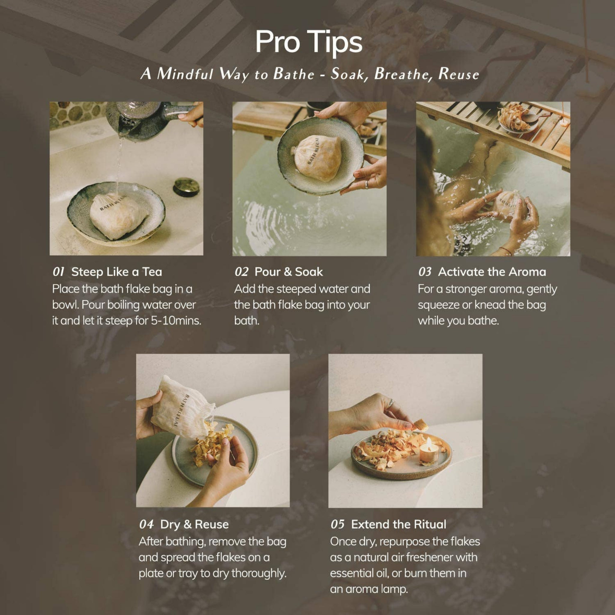 Palo Santo Bath Flakes