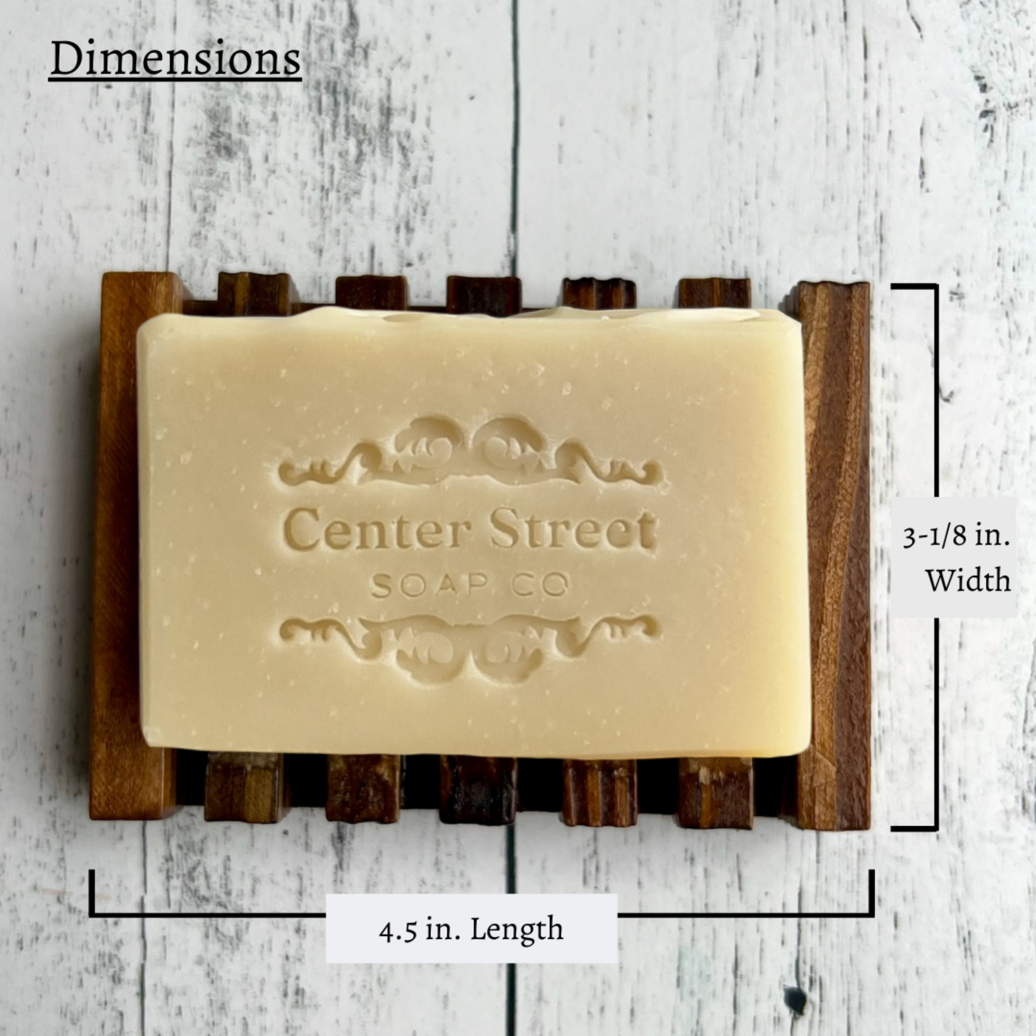 Pine Wood Soap Dish