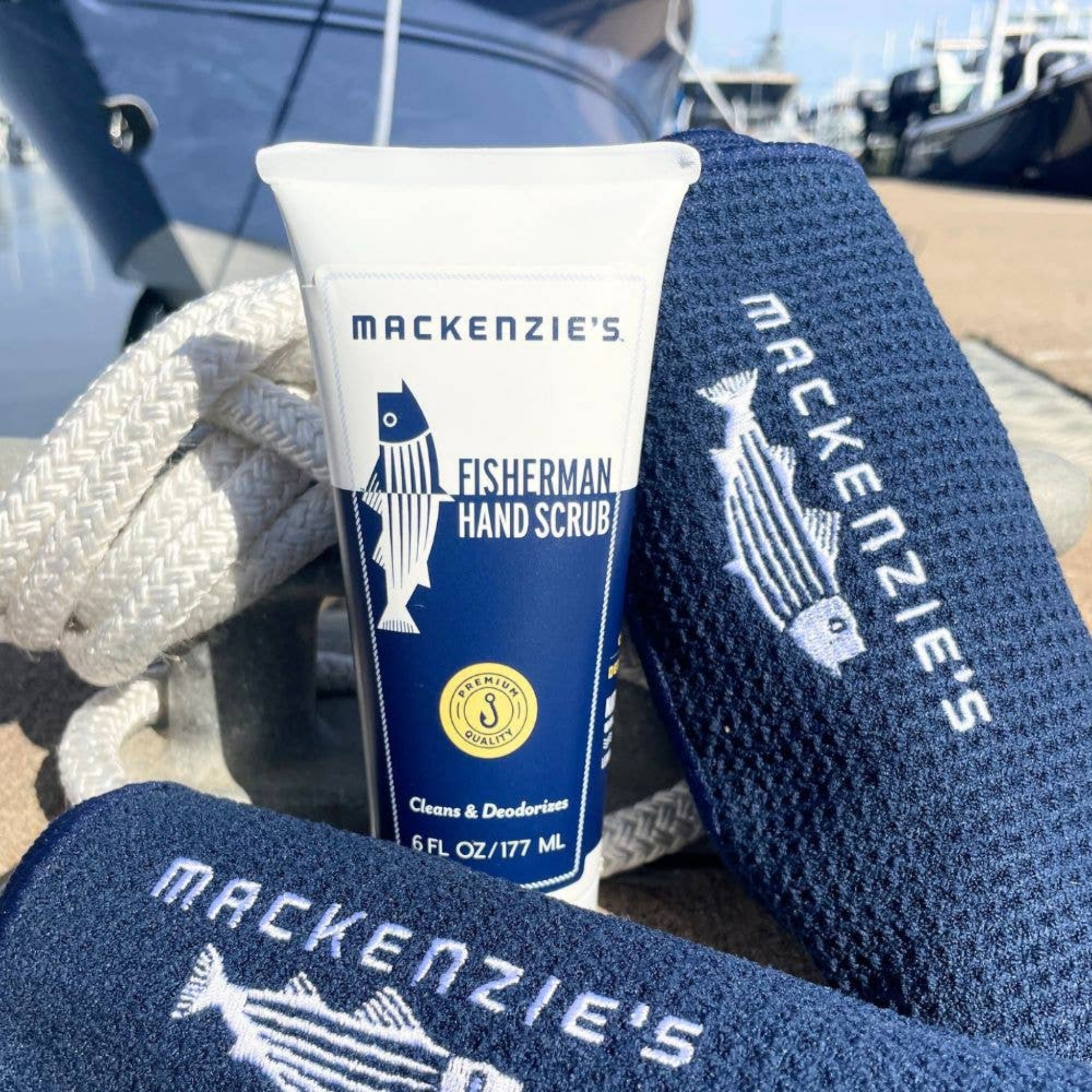 Signature Fishing Towel with Carabiner Clip